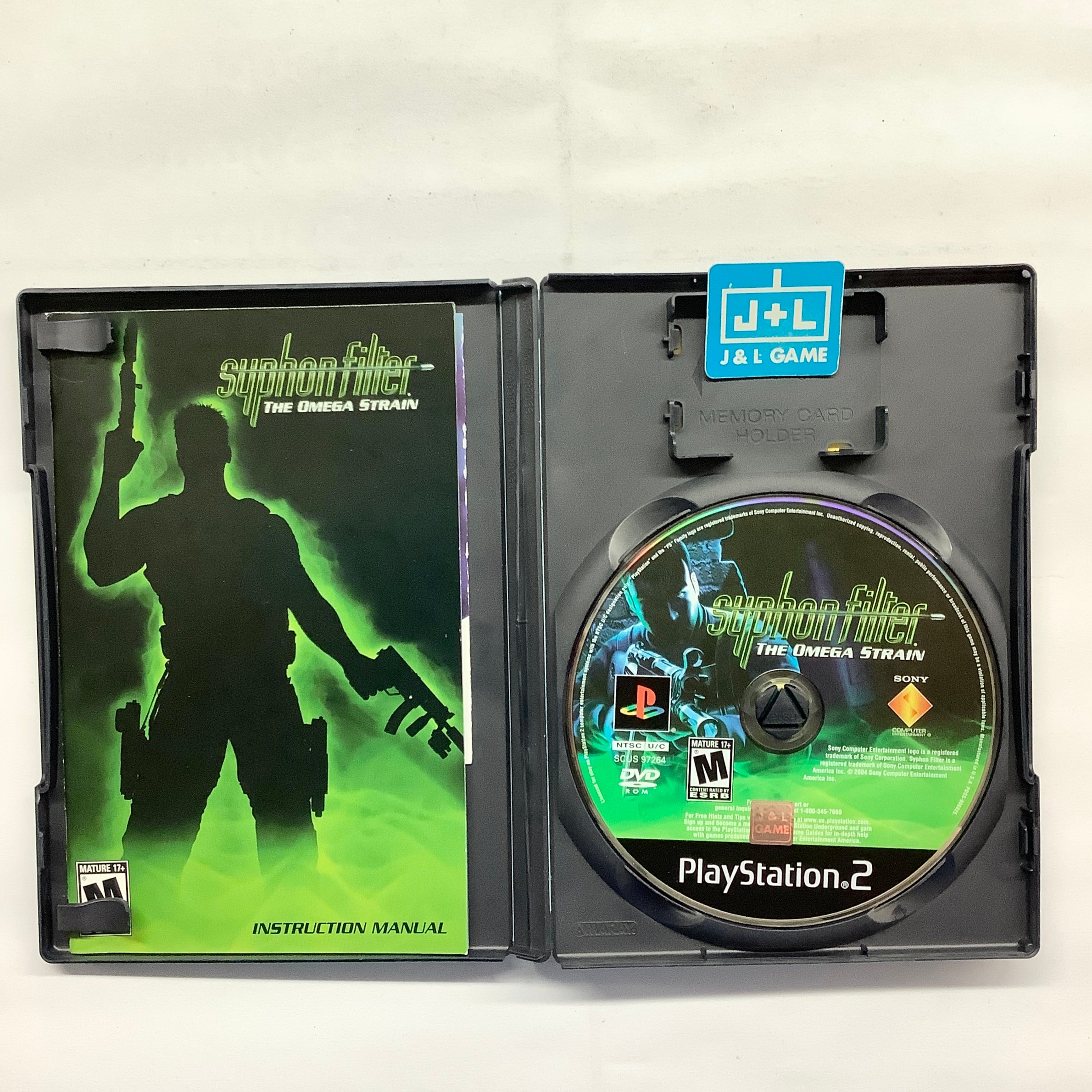 Syphon Filter: The Omega Strain - (PS2) PlayStation 2 [Pre-Owned] Video Games SCEA   