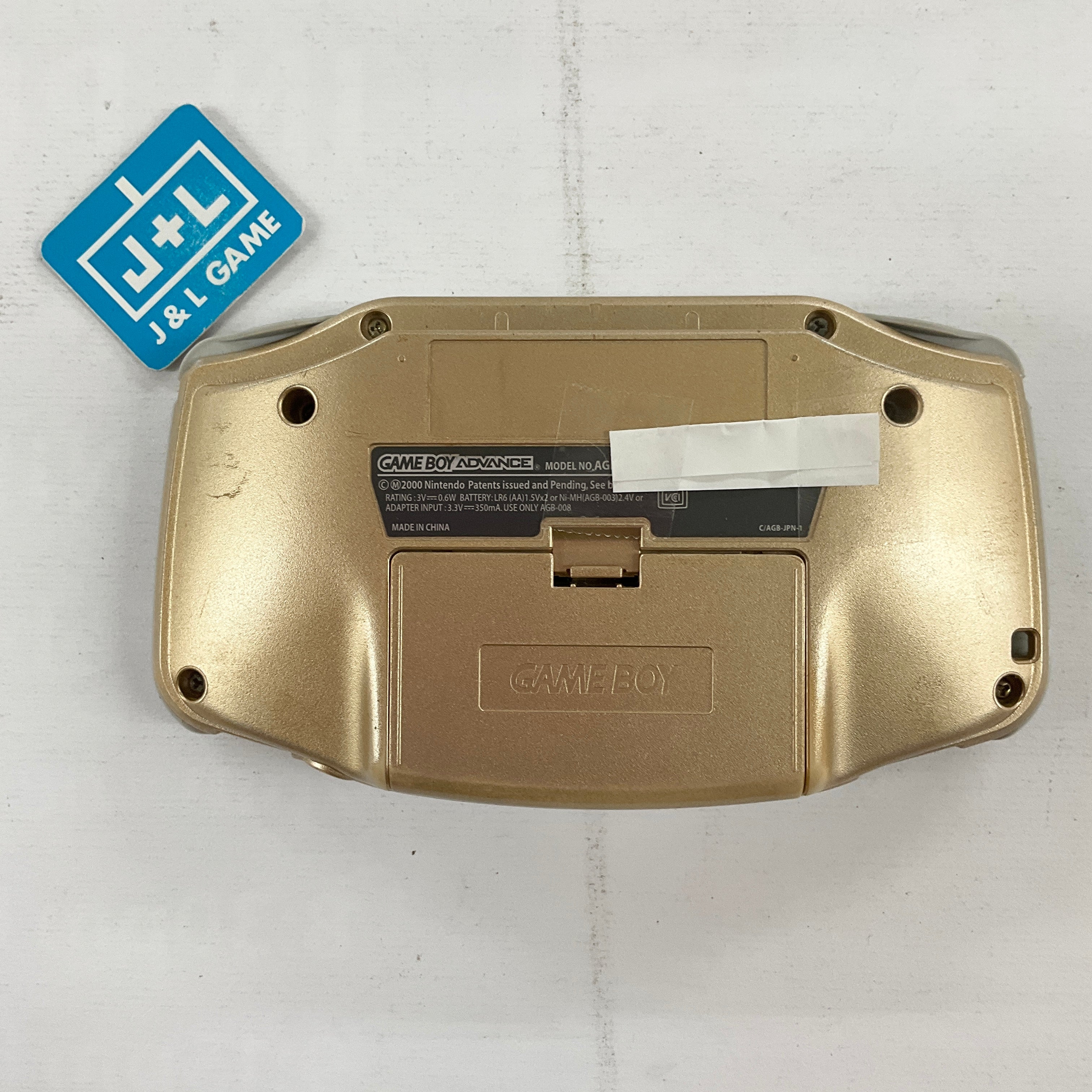Nintendo Game Boy Advance Console (Gold) - (GBA) Game Boy Advance [Pre-Owned] Consoles Nintendo   