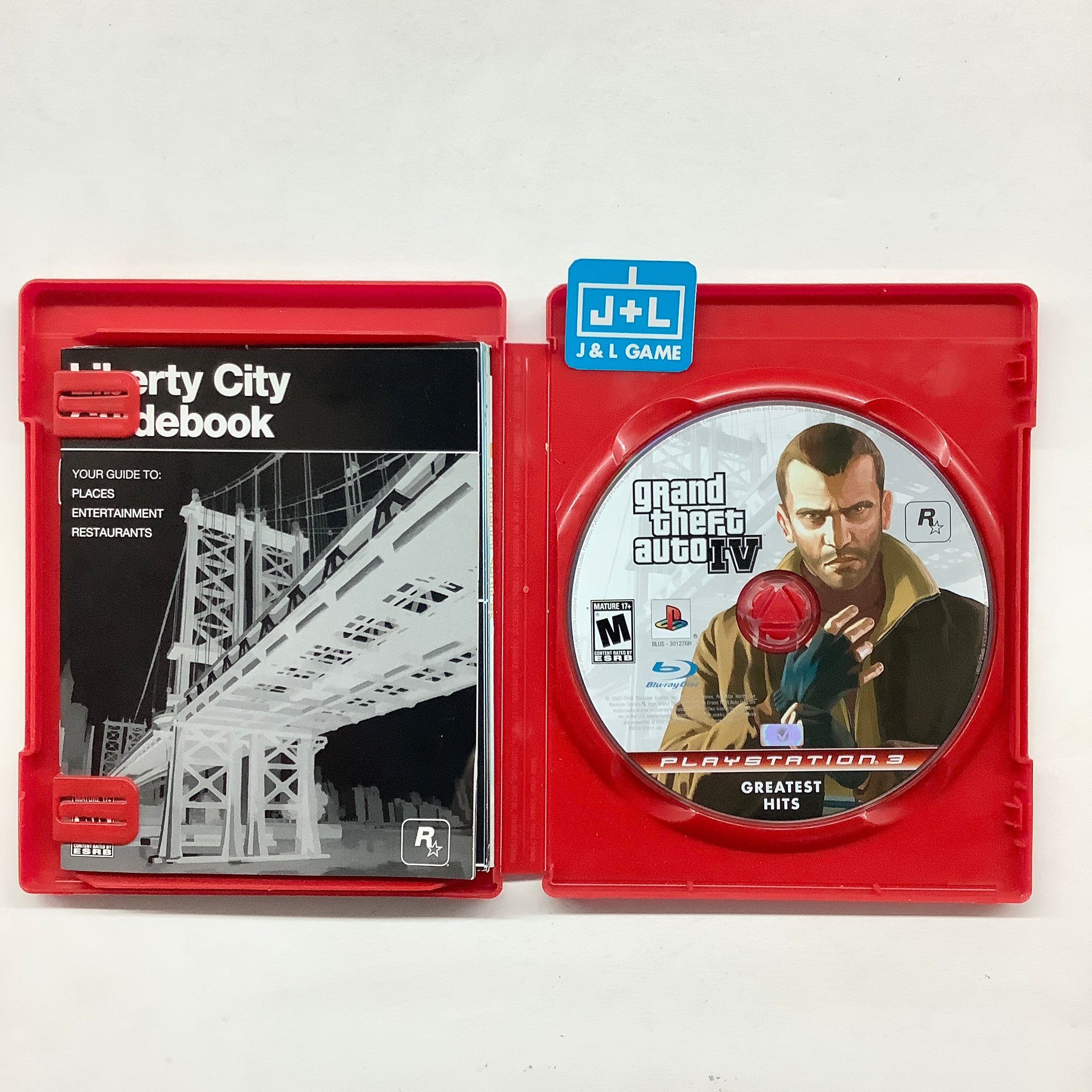 Grand Theft Auto IV (Greatest Hits) - (PS3) PlayStation 3 [Pre-Owned] Video Games Rockstar Games   