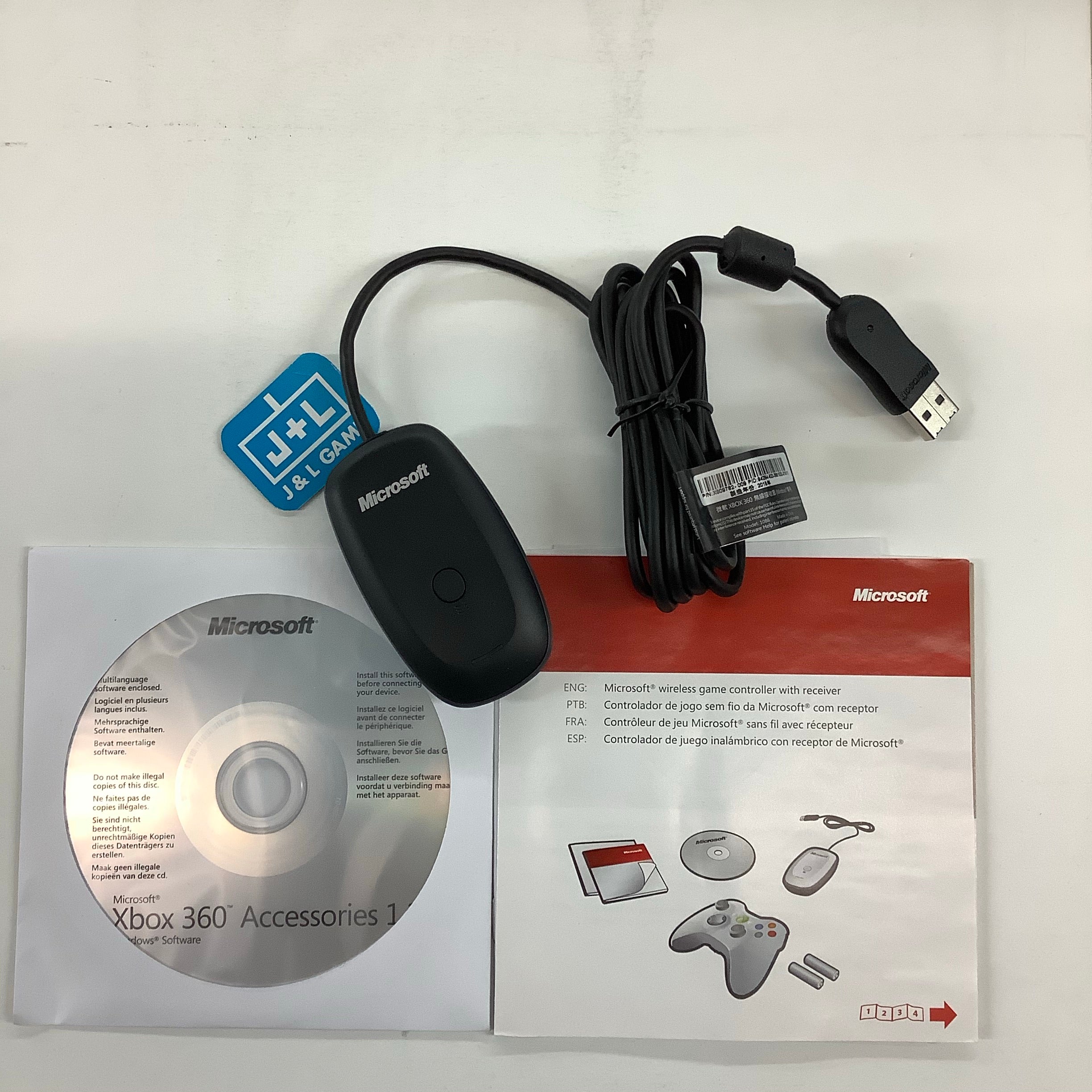 Microsoft Windows Xbox 360 Wireless Receiver - Xbox 360 Accessories Microsoft   
