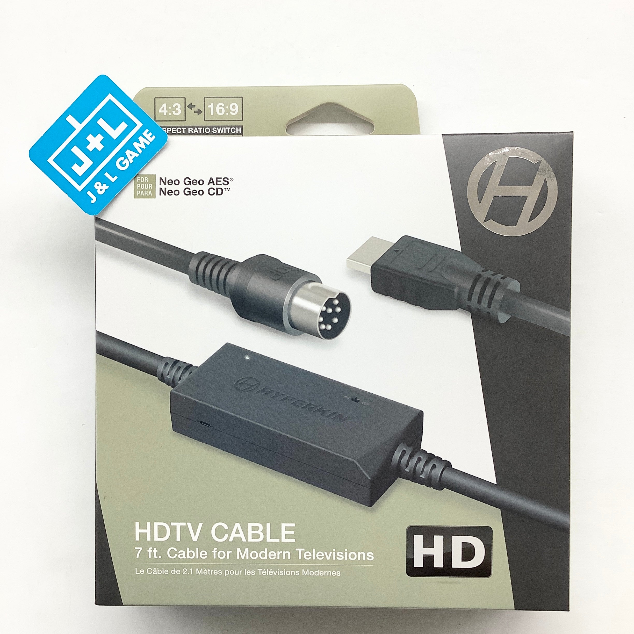 Hyperkin Hdtv Cable for Neo Geo Aes/ Neo Geo CD/Neo Geo CDZ - SNK NeoGeo Accessories Hyperkin   