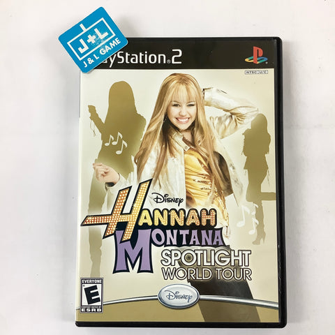 Hannah Montana: Spotlight World Tour - (PS2) PlayStation 2 [Pre-Owned] Video Games Disney Interactive Studios   