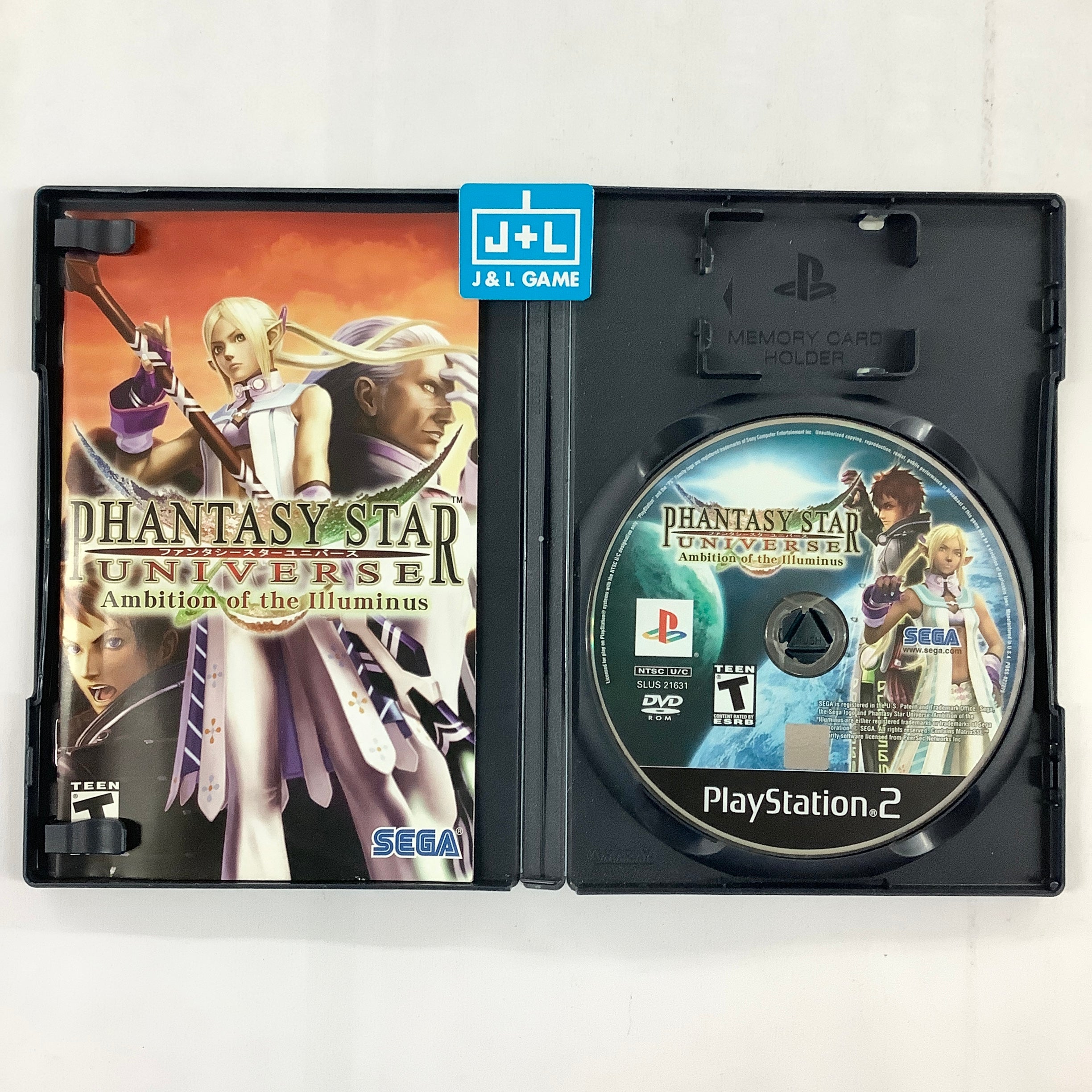 Phantasy Star Universe: Ambition of the Illuminus - (PS2) PlayStation 2 [Pre-Owned] Video Games Sega   