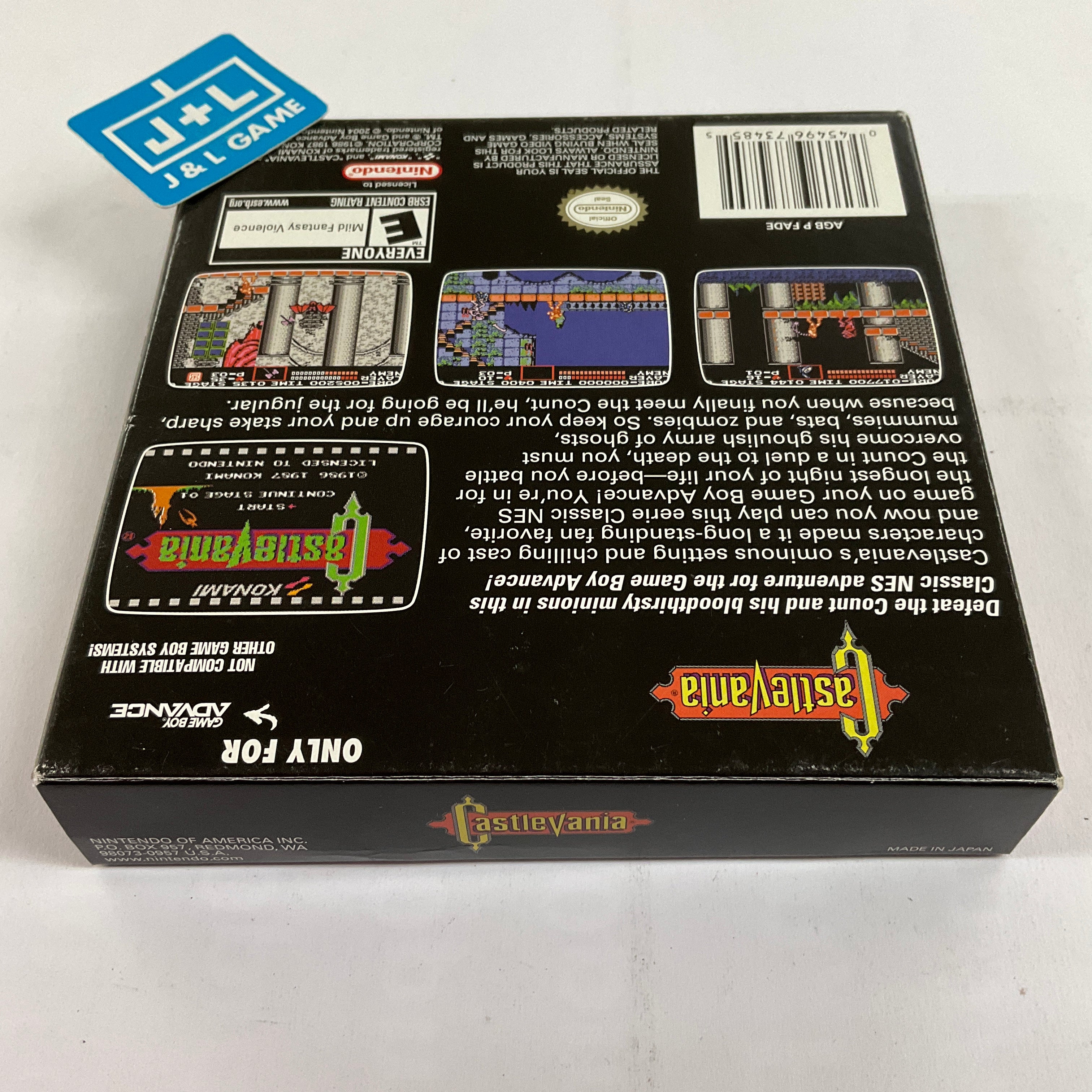 Classic NES Series: Castlevania - (GBA) Game Boy Advance [Pre-Owned] Video Games Nintendo   
