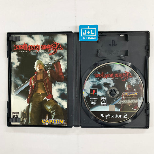 Jeu PlayStation 2 Devil May Cry 3 - Édition Comme Neuf, Boîtier Et Instructions Inclus