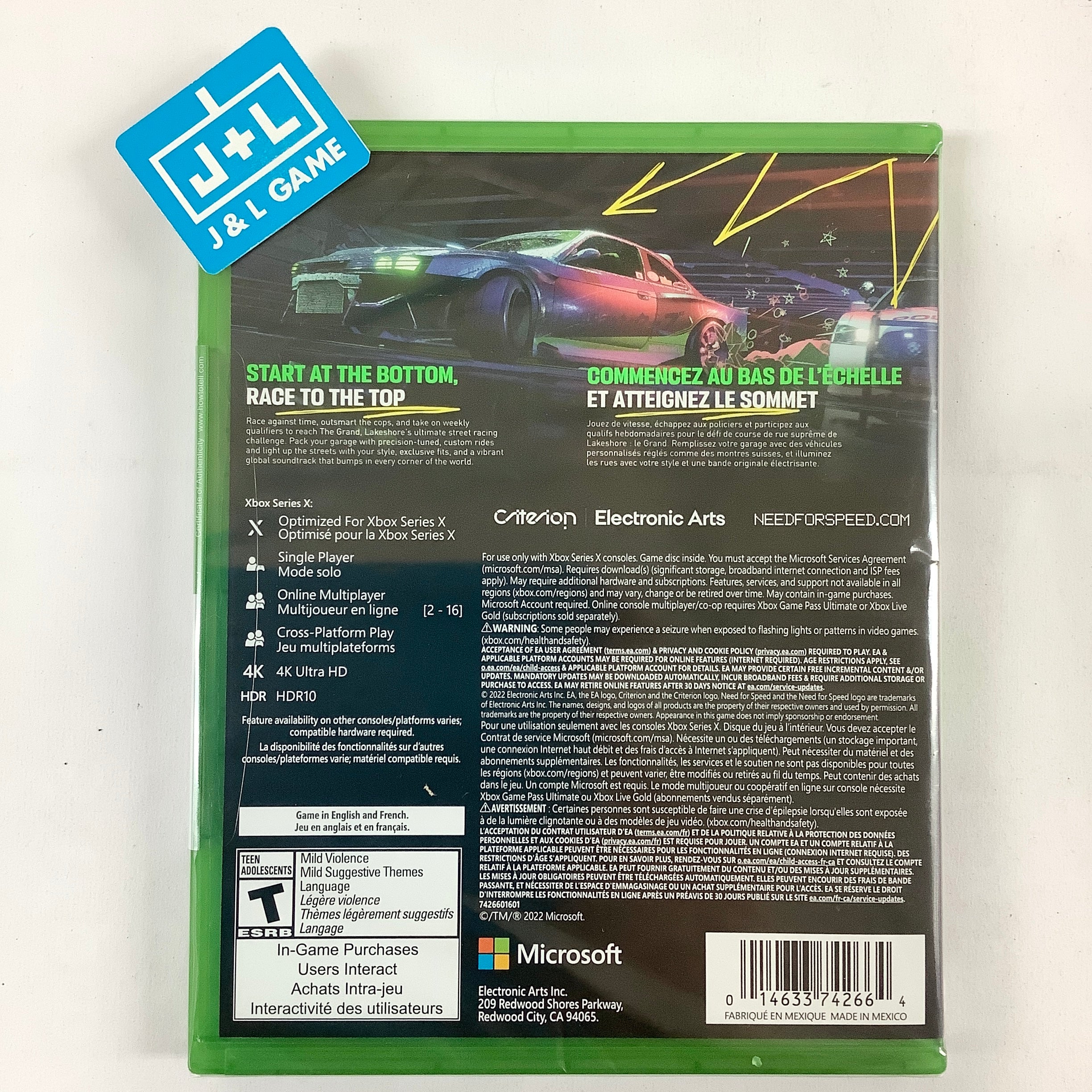 Need for Speed Unbound - (XSX) Xbox Series X Video Games Electronic Arts   