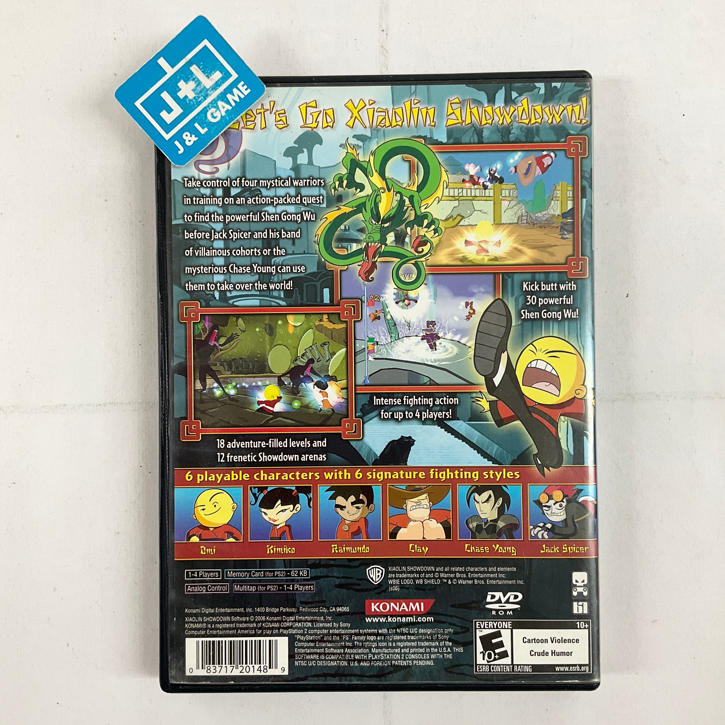 Xiaolin Showdown - (PS2) PlayStation 2 [Pre-Owned] Video Games Konami   