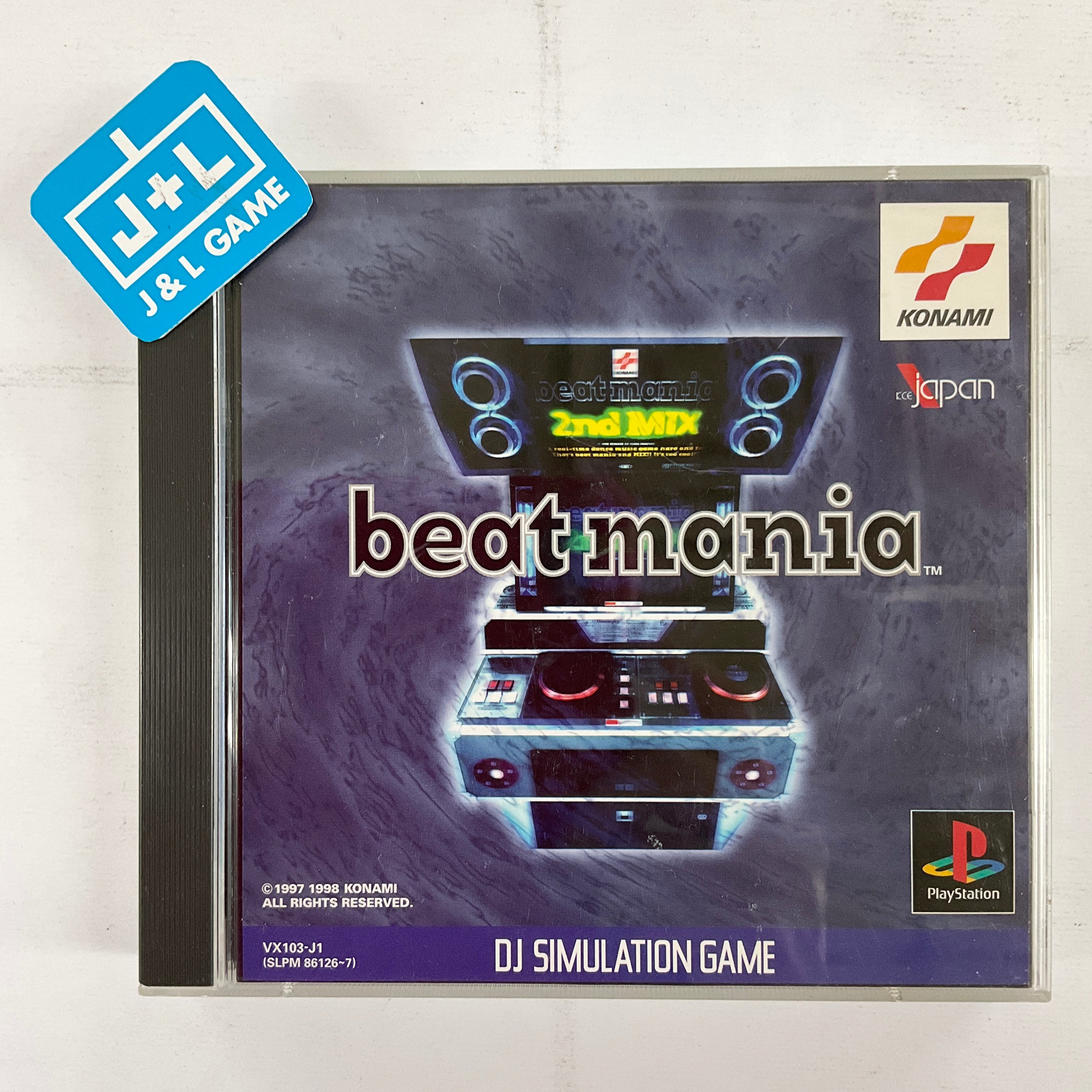 BeatMania - (PS1) PlayStation 1 [Pre-Owned] (Japanese Import) Video Games Konami   