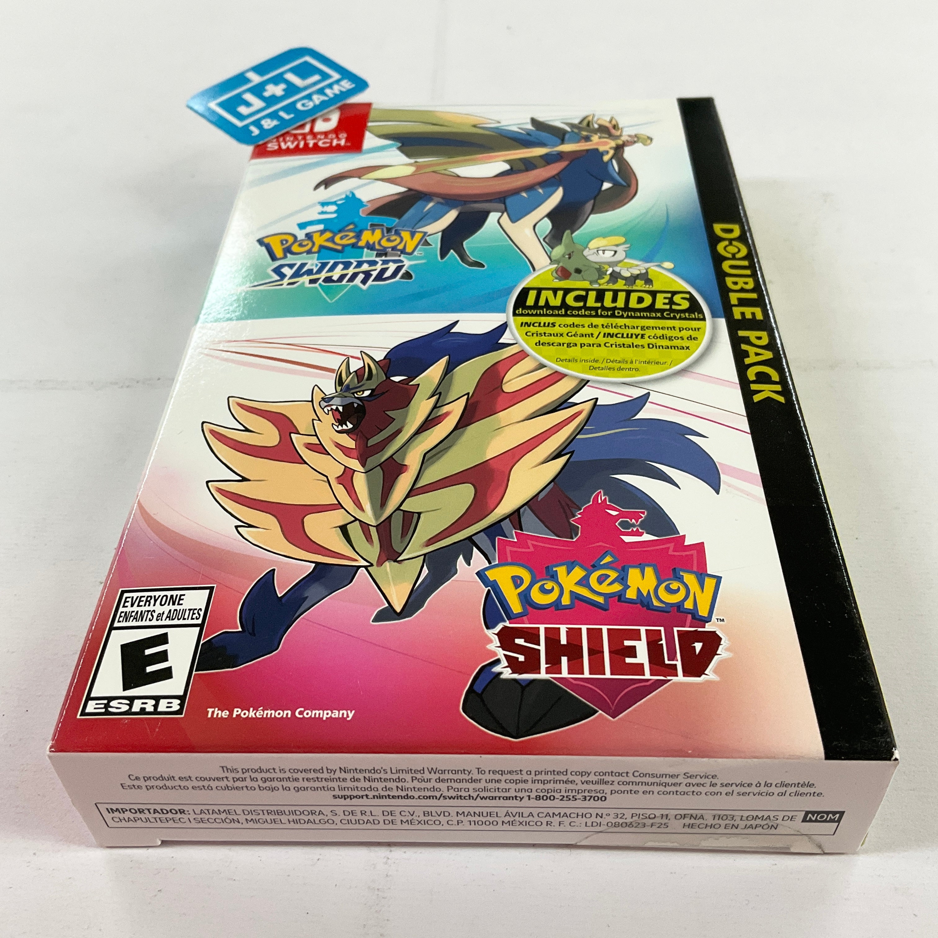 Pokemon Sword and Pokemon Shield Double Pack - (NSW) Nintendo