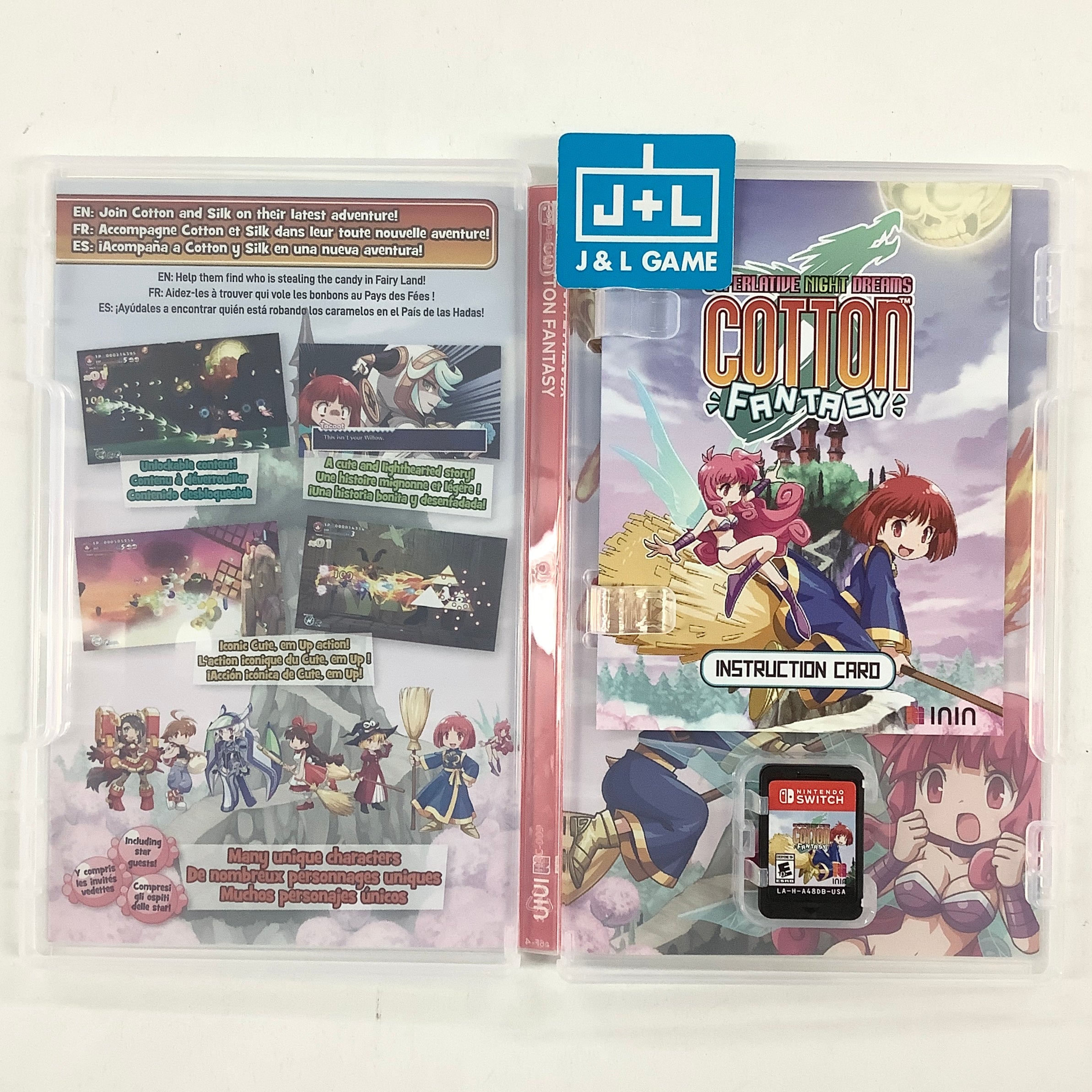 Cotton Fantasy - (NSW) Nintendo Switch [UNBOXING] Video Games ININ   