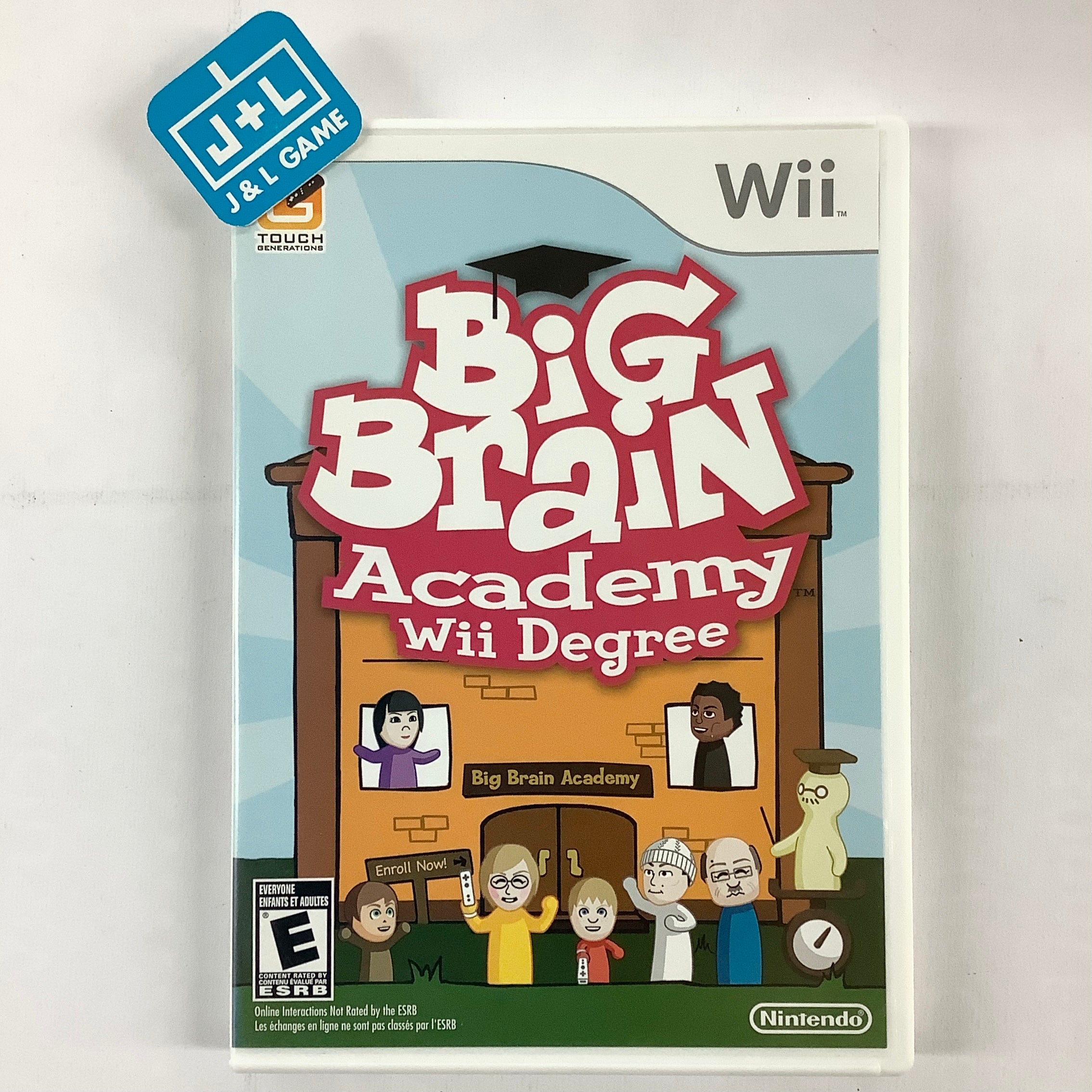 Big Brain Academy: Wii Degree - Nintendo Wii [Pre-Owned] Video Games Nintendo   