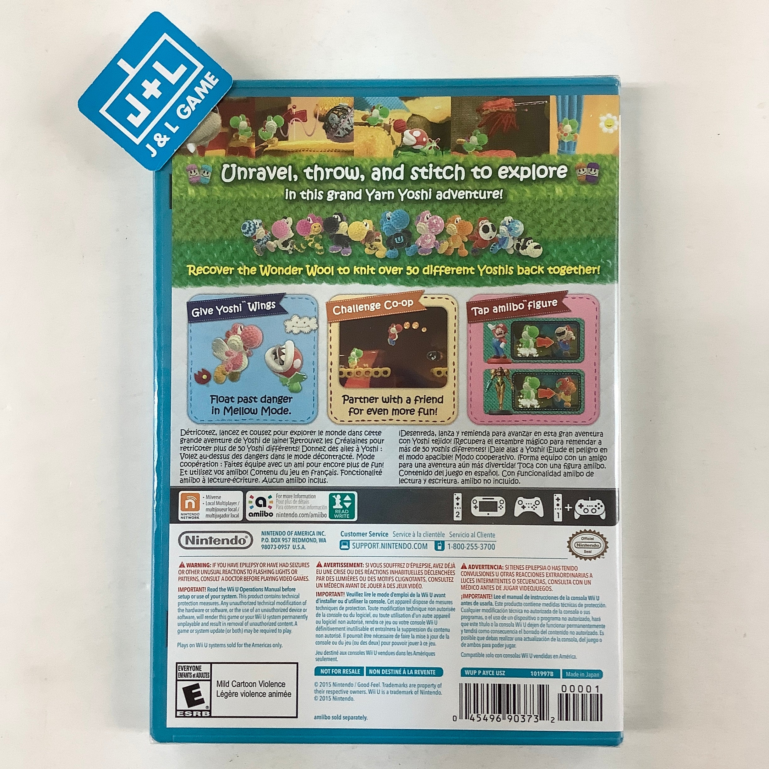 Yoshi's Woolly World - Nintendo Wii U Video Games Nintendo   