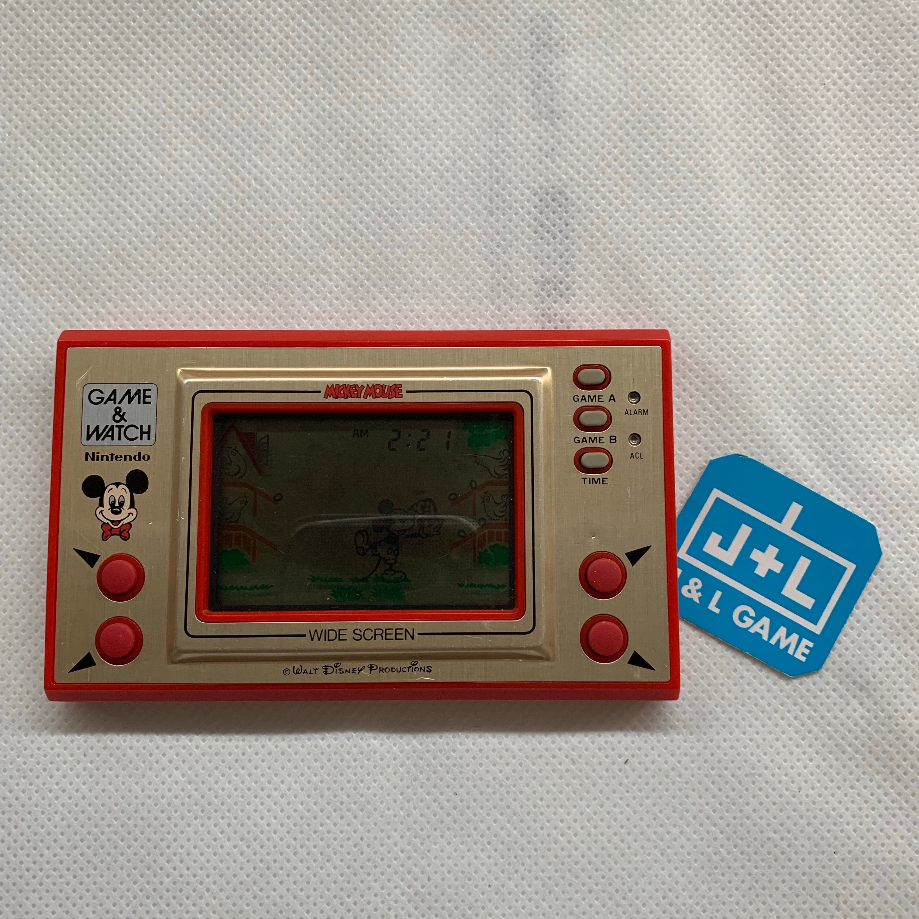 Nintendo Game & Watch: Mickey Mouse | J&L Game
