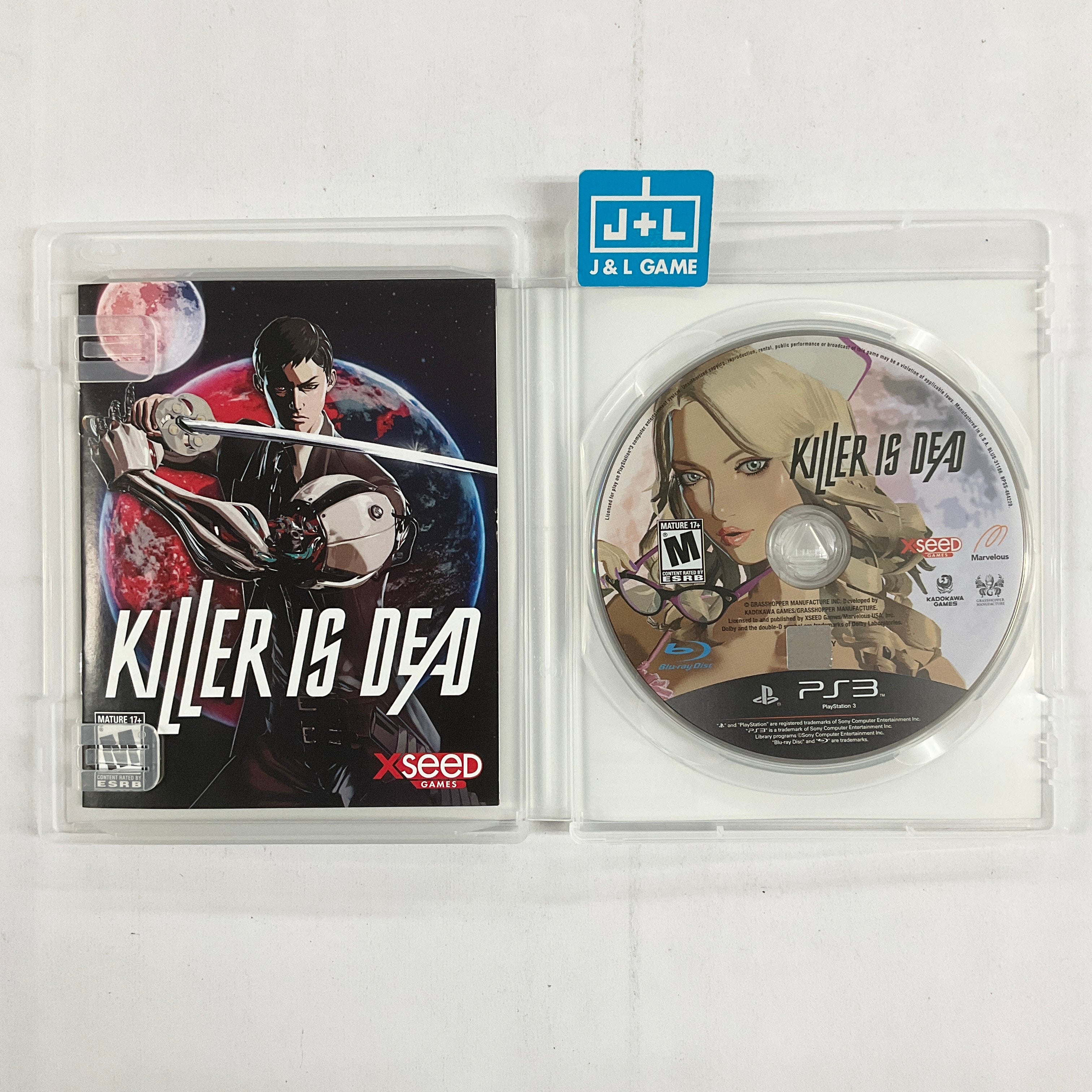 Killer is Dead - (PS3) Playstation 3 [Pre-Owned] Video Games XSEED Games   