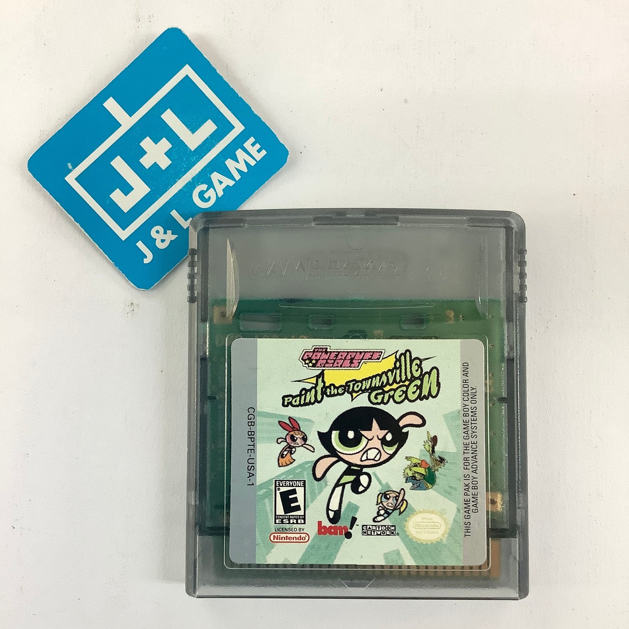 The Powerpuff Girls: Paint the Townsville Green - (GBC) Game Boy Color ...