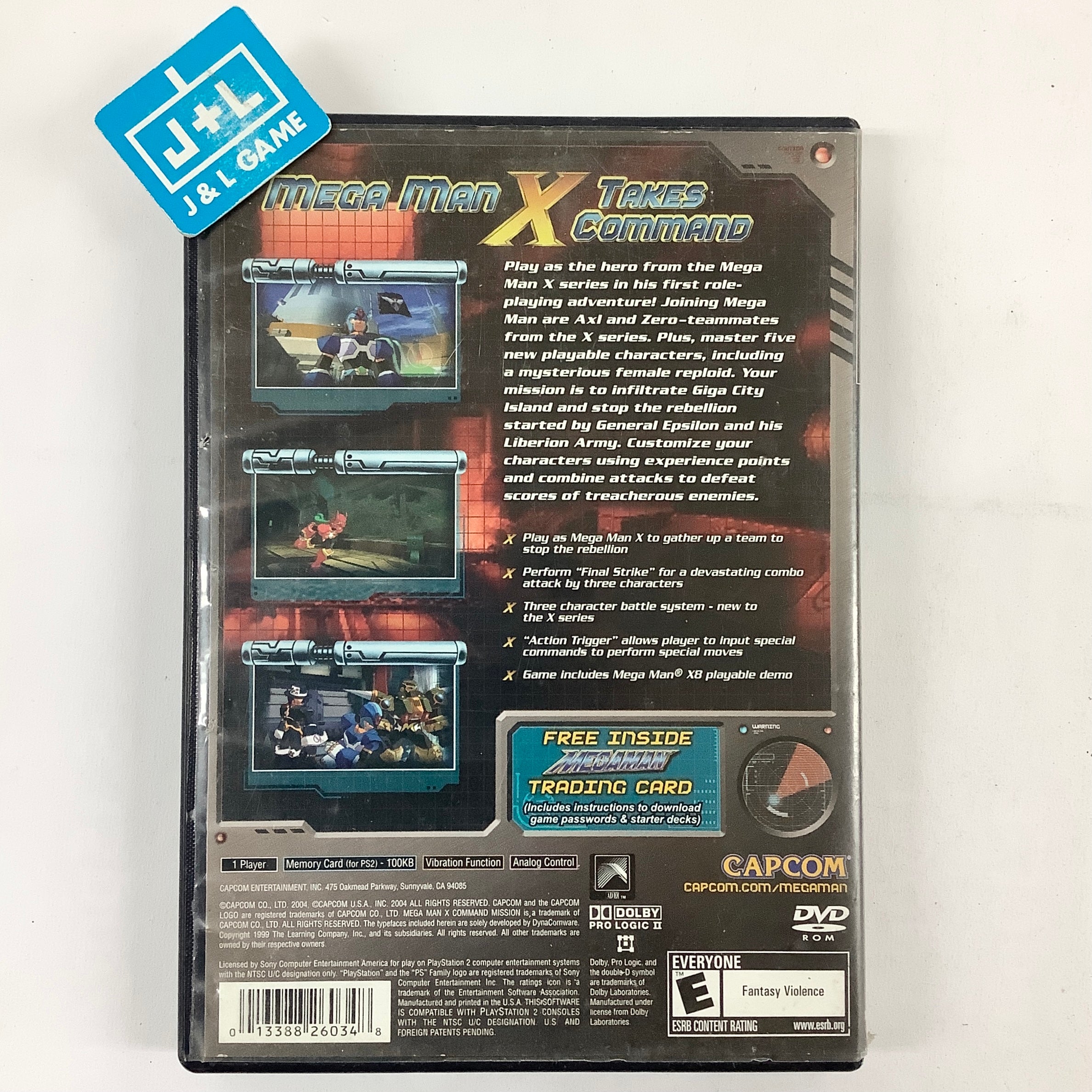 Mega Man X Command Mission - (PS2) PlayStation 2 [Pre-Owned] Video Games Capcom   