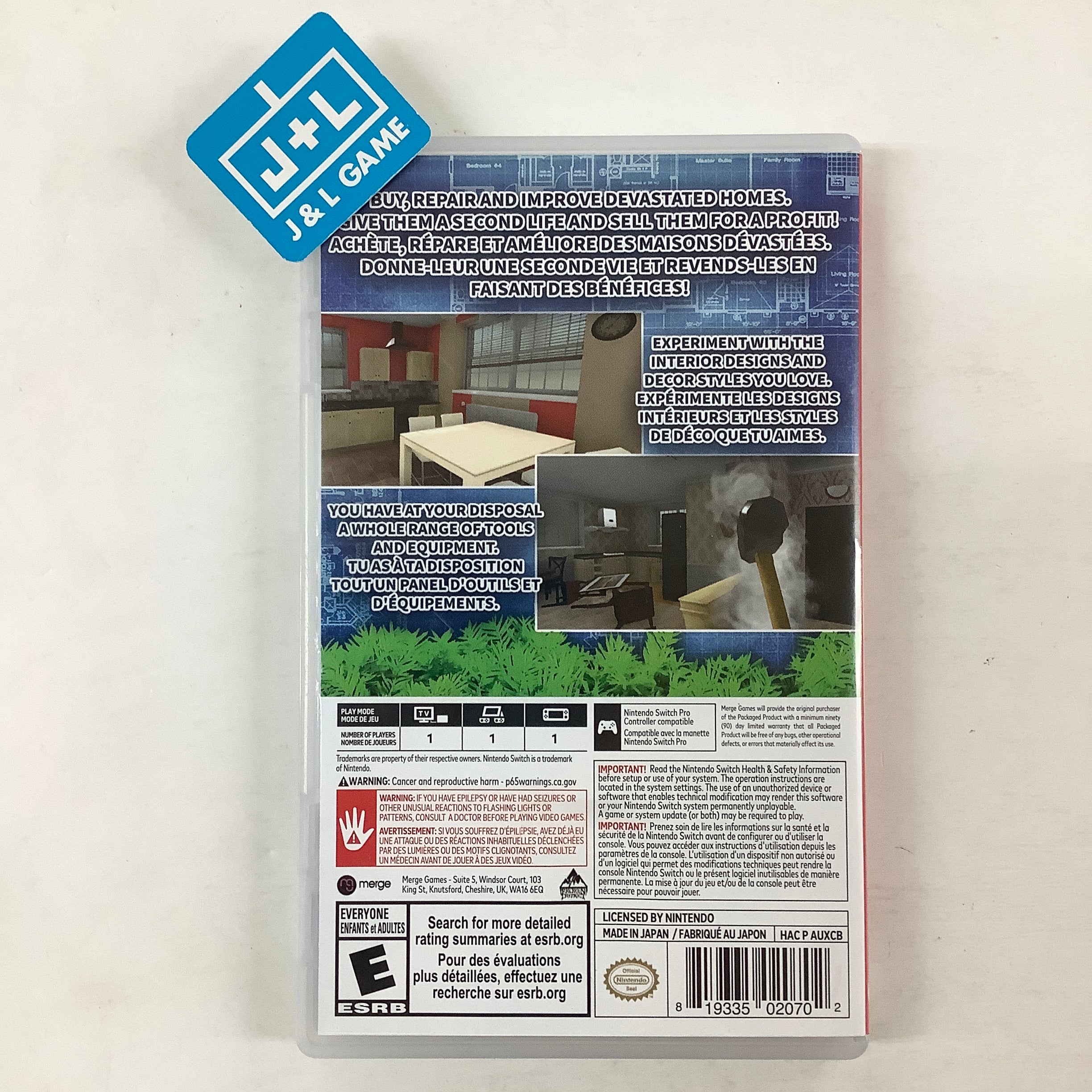 House Flipper - (NSW) Nintendo Switch [Pre-Owned] Video Games Merge Games   
