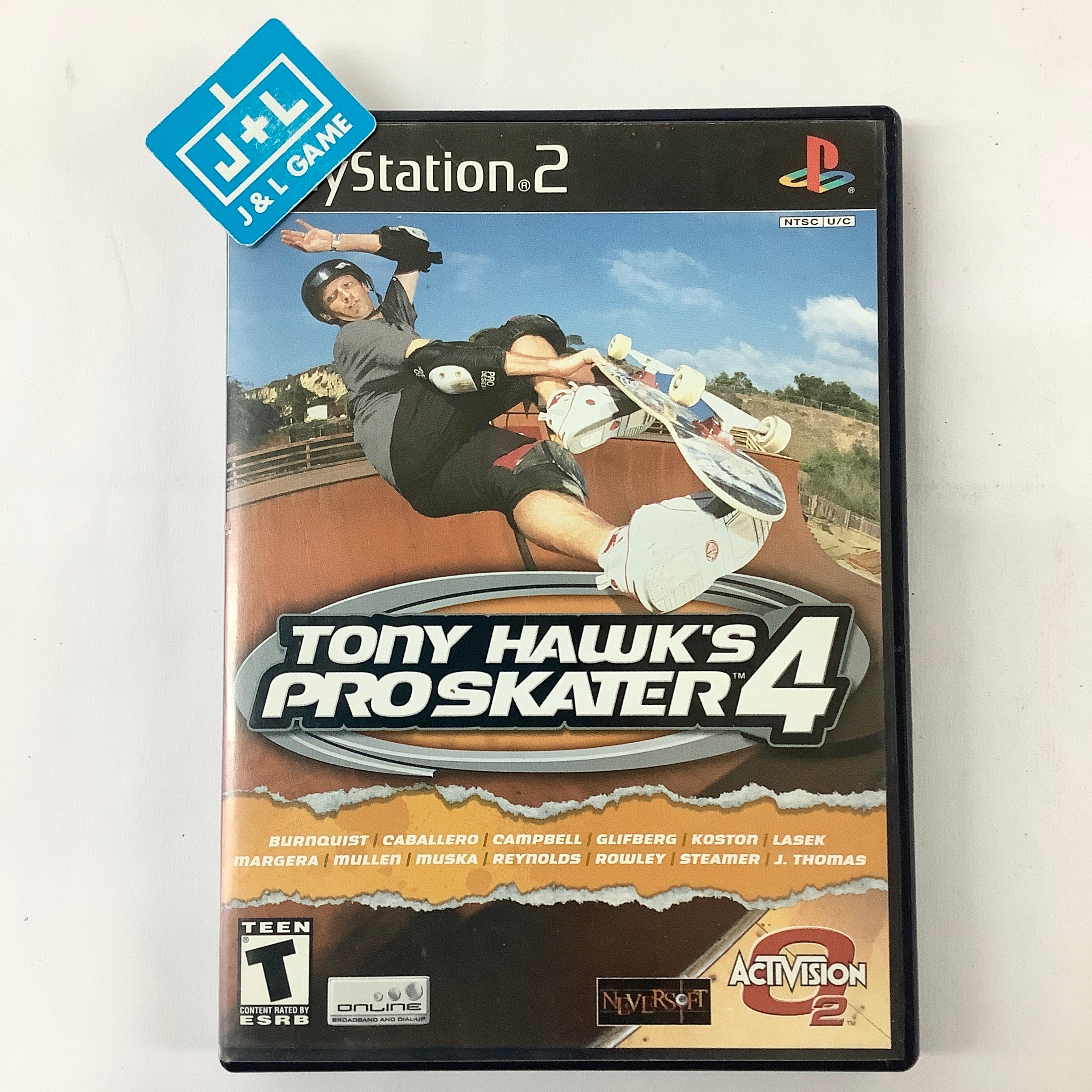 Tony Hawk's Pro Skater 4 - (PS2) PlayStation 2 [Pre-Owned] Video Games Activision   