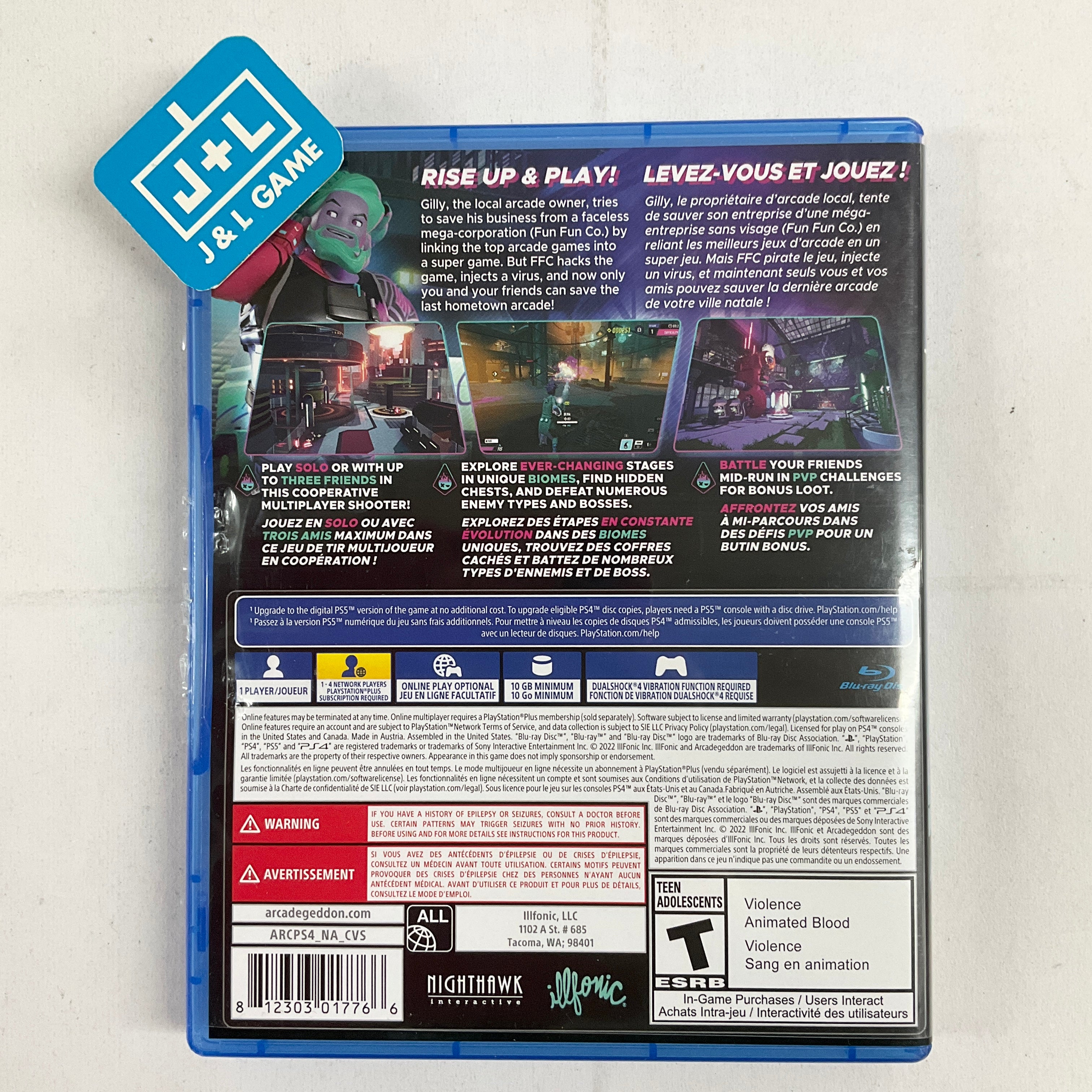 Arcadegeddon - (PS4) Playstation 4 [Pre-Owned] Video Games Nighthawk Interactive   