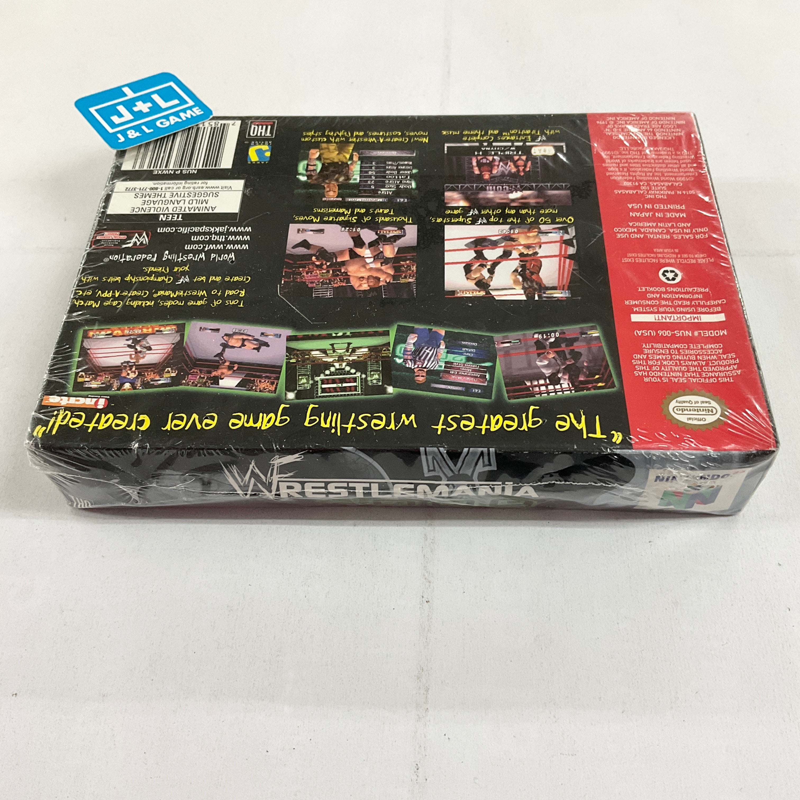 WWF WrestleMania 2000 - (N64) Nintendo 64 | J&L Game