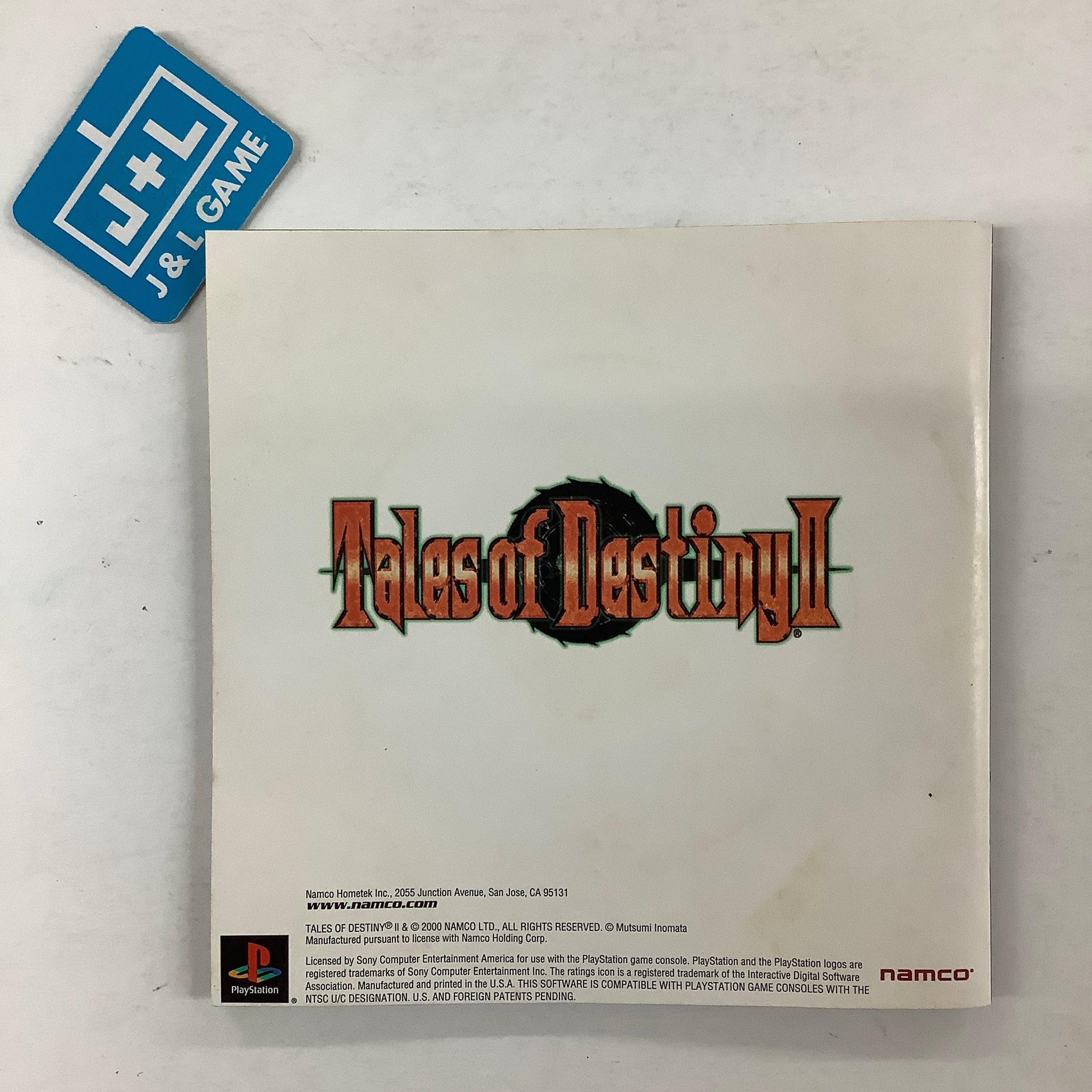 Tales of Destiny II - (PS1) PlayStation 1 [Pre-Owned] Video Games Namco   