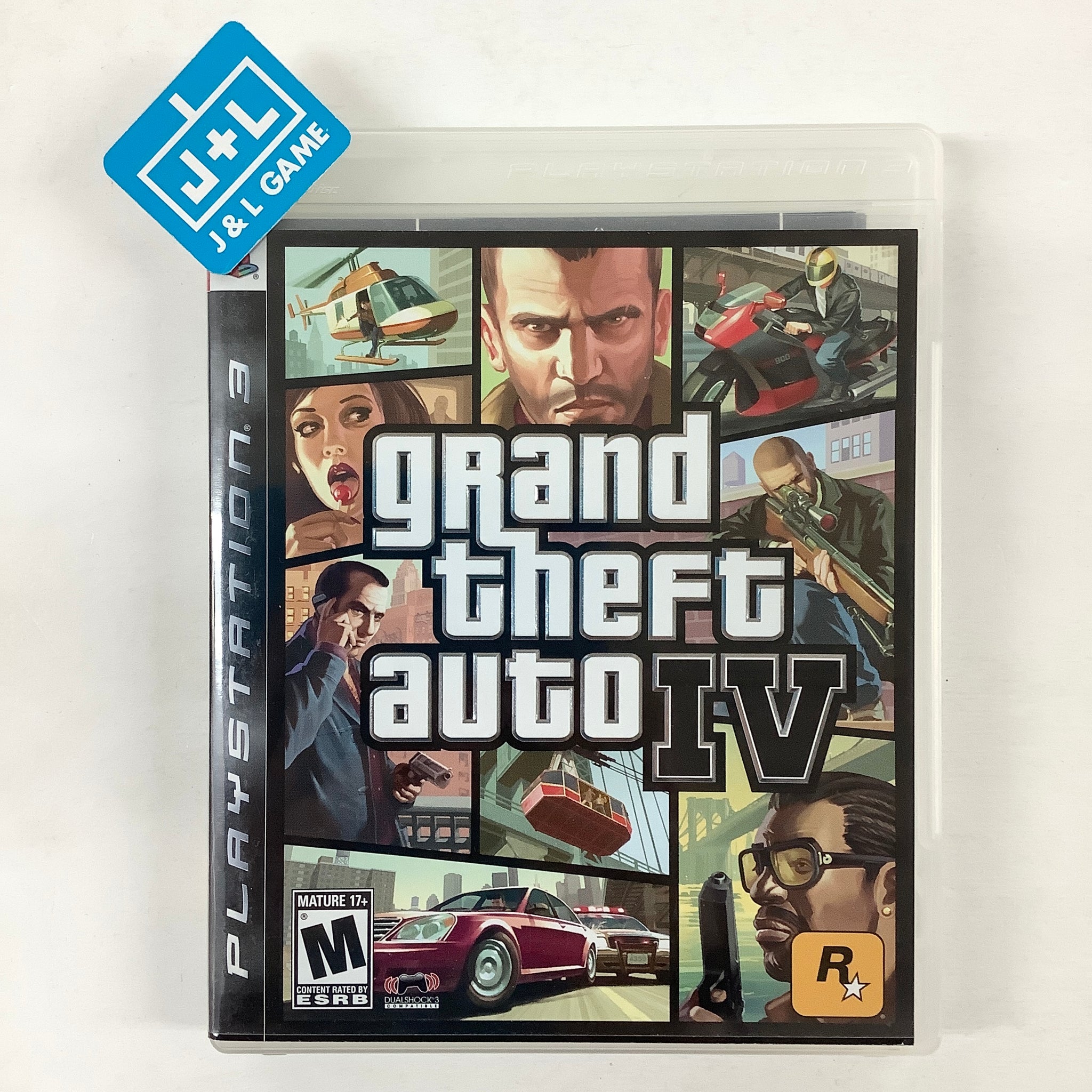 Grand Theft Auto IV - (PS3) PlayStation 3 [Pre-Owned] Video Games Rockstar Games   