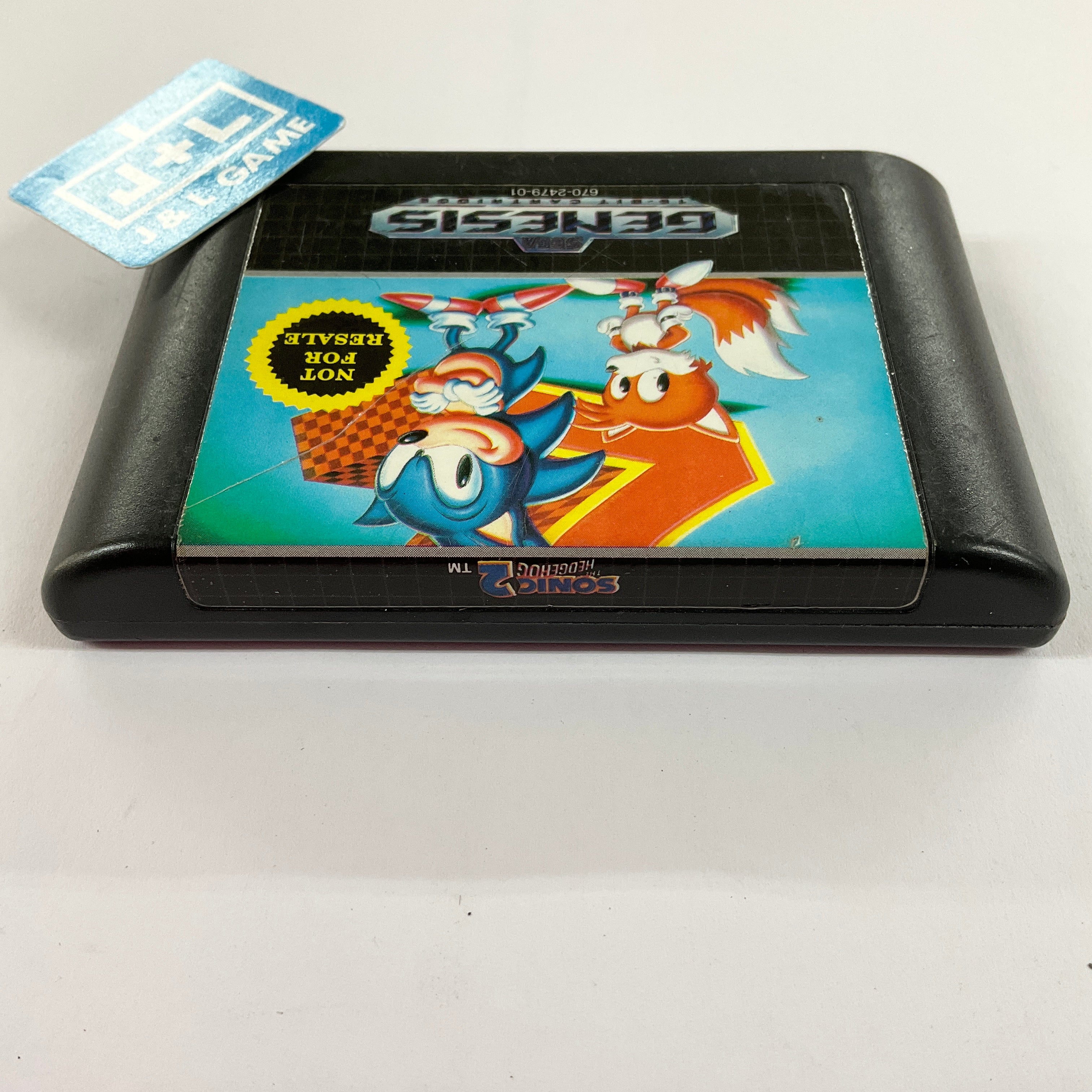 Sonic the Hedgehog 2 (Not for Resale) - (SG) SEGA Genesis [Pre-Owned] Video Games Sega   