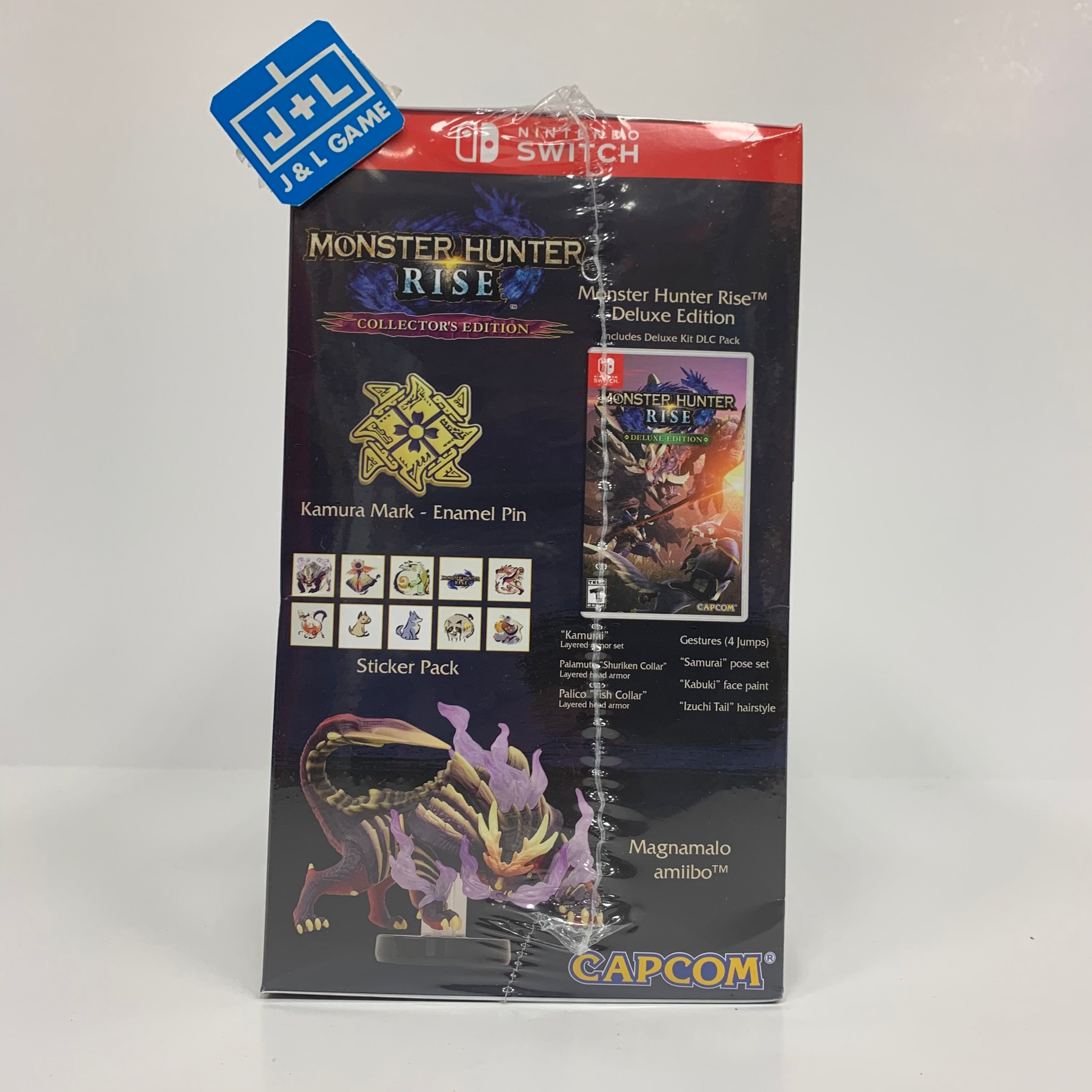 Monster Hunter Rise - Collector's Edition - (NSW) Nintendo Switch Video Games Capcom   