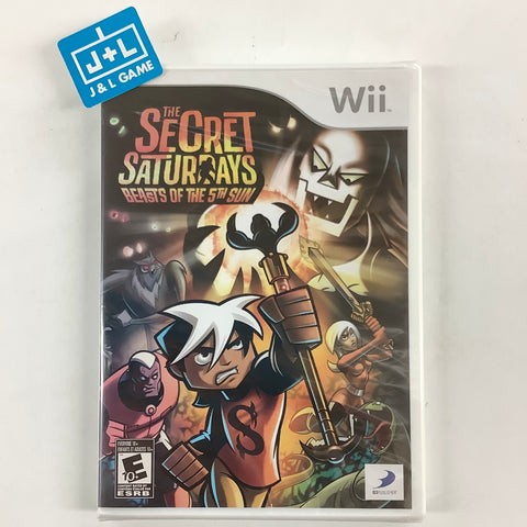 The Secret Saturdays: Beasts of the 5th Sun - Nintendo Wii Video Games D3Publisher   