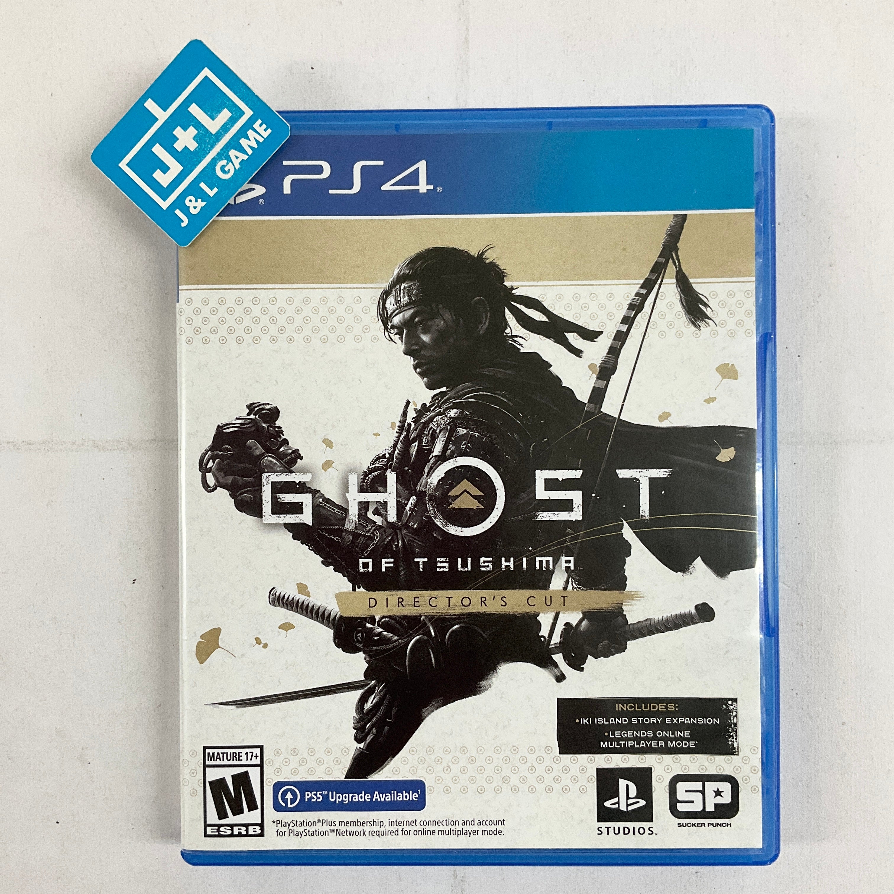 Ghost of Tsushima Director's Cut - (PS4) PlayStation 4 [Pre-Owned] Video Games PlayStation   