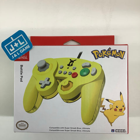HORI Nintendo Switch Battle Pad (Pikachu) - (NSW) Nintendo Switch Accessories HORI   