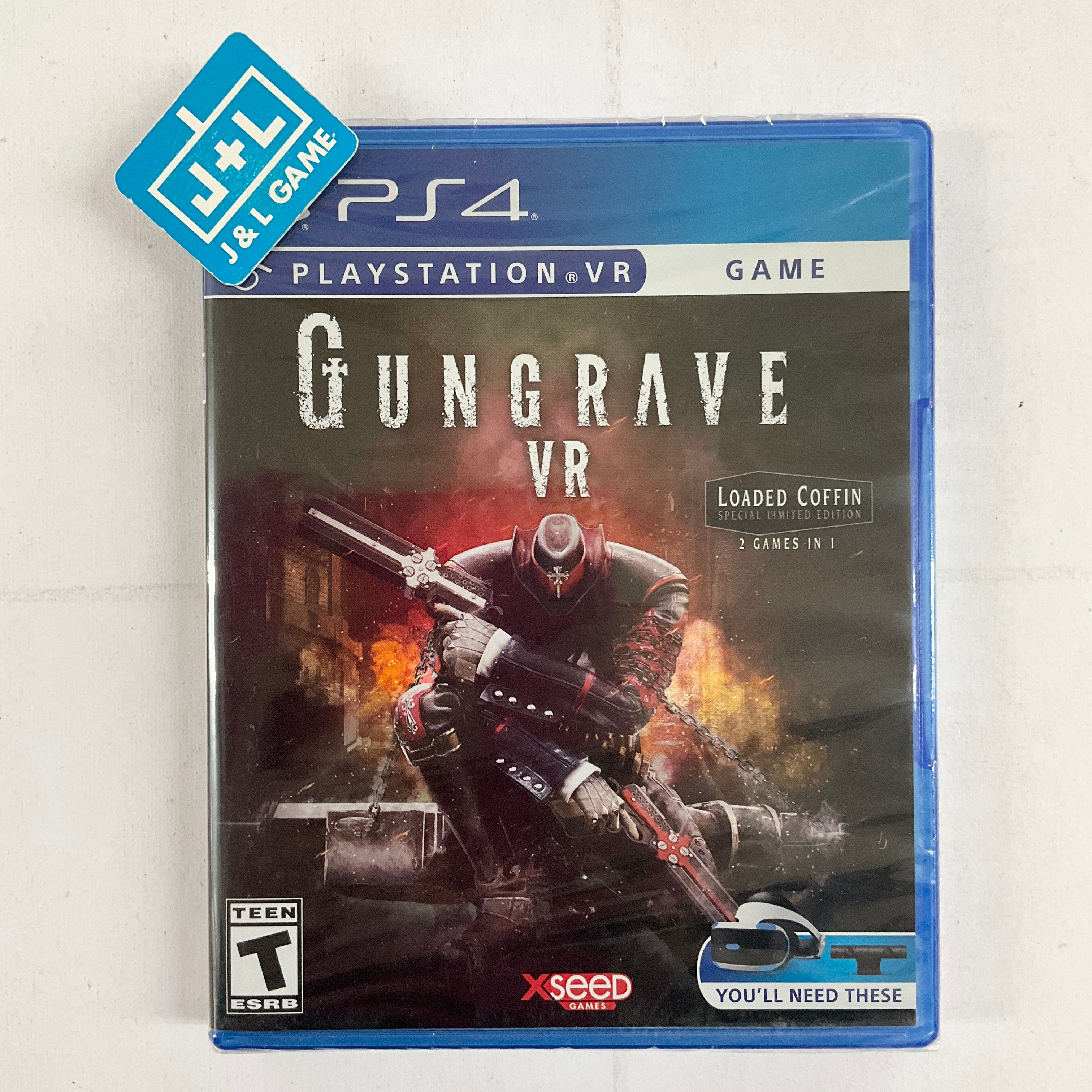 Gungrave VR (Loaded Coffin Edition) (PlayStation VR) - (PS4) PlayStation 4 Video Games Xseed   