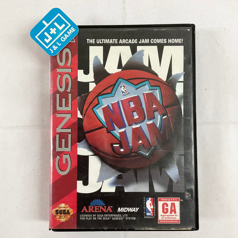 NBA Jam - (SG) SEGA Genesis [Pre-Owned] Video Games Arena   