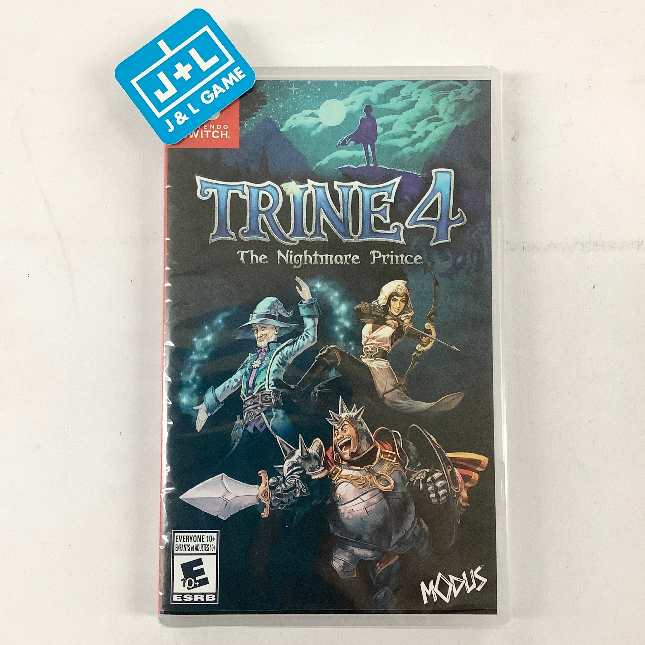 Trine 4: The Nightmare Prince - (NSW) Nintendo Switch Video Games Modus   