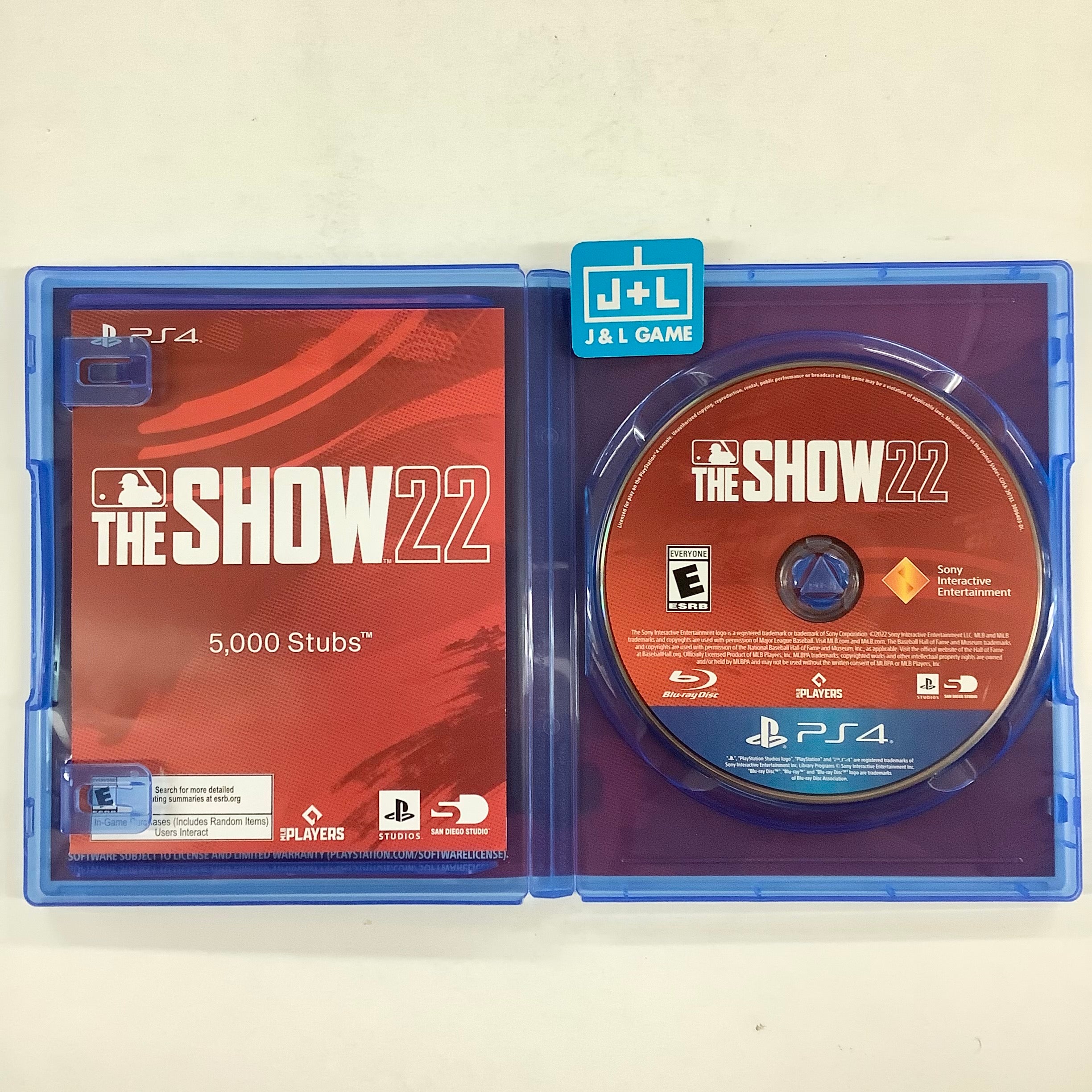 MLB The Show 22 - (PS4) PlayStation 4 [UNBOXING] Video Games MLB AM   