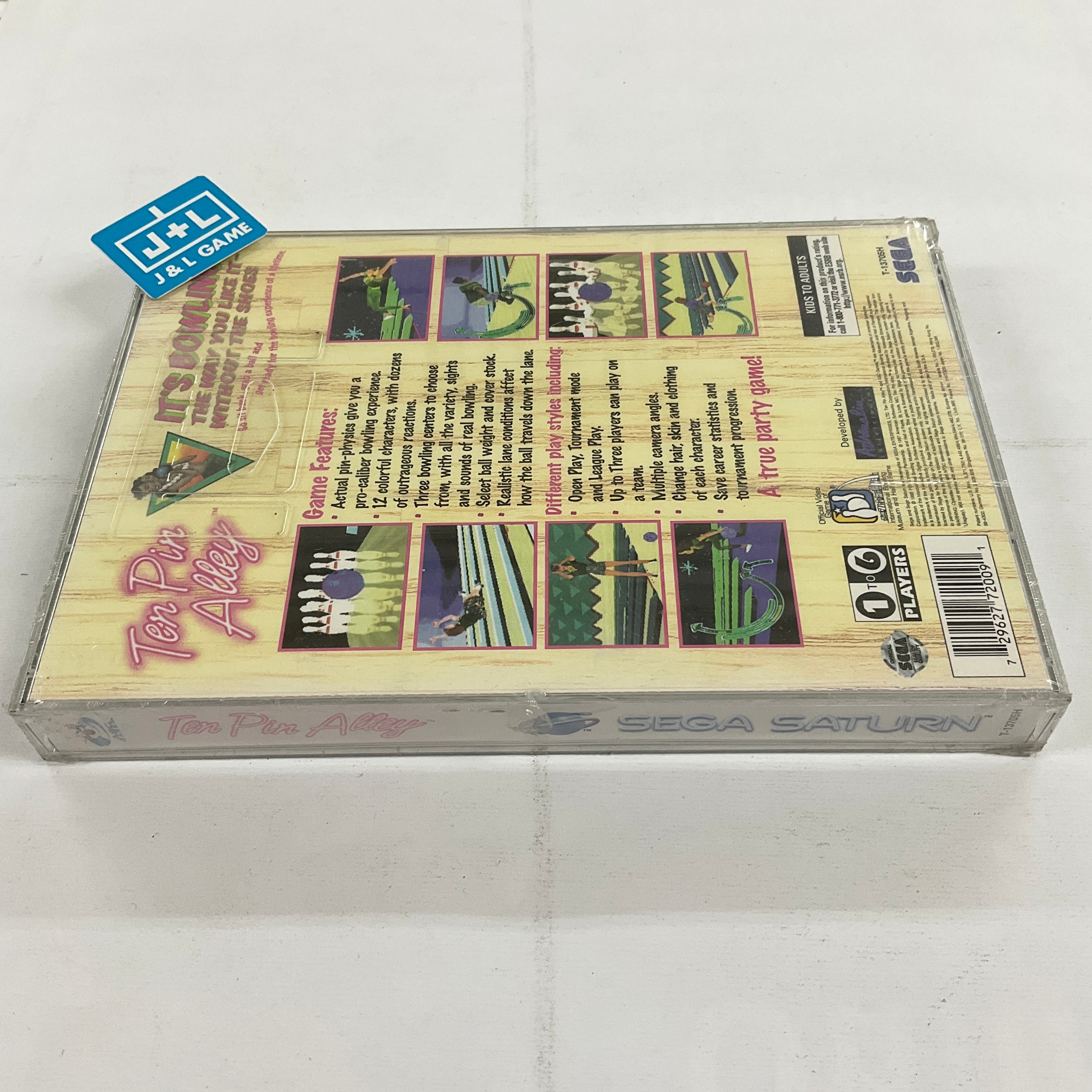 Ten Pin Alley - (SS) SEGA Saturn Video Games ASC Games   