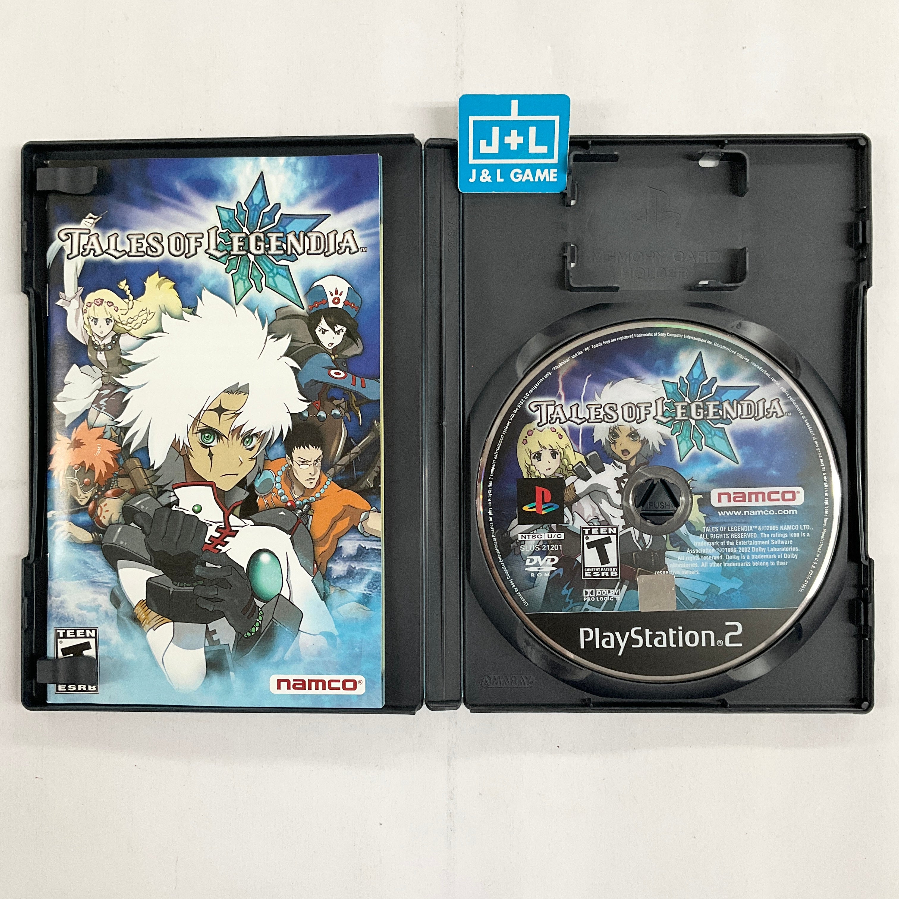 Tales of Legendia - (PS2) PlayStation 2 [Pre-Owned] Video Games Namco   