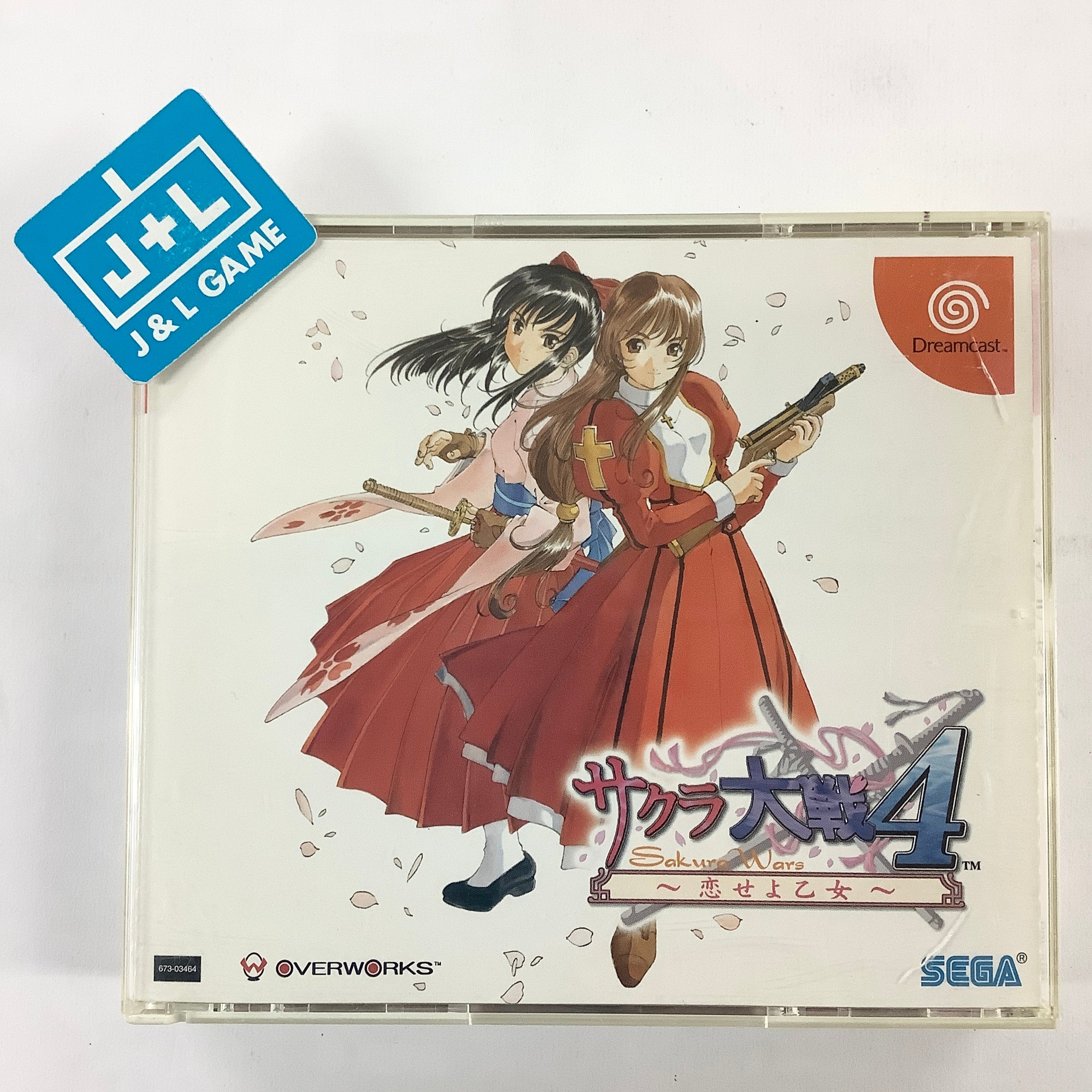 Sakura Taisen 4 - (DC) SEGA Dreamcast [Pre-Owned] (Japanese Import) Video Games Sega   