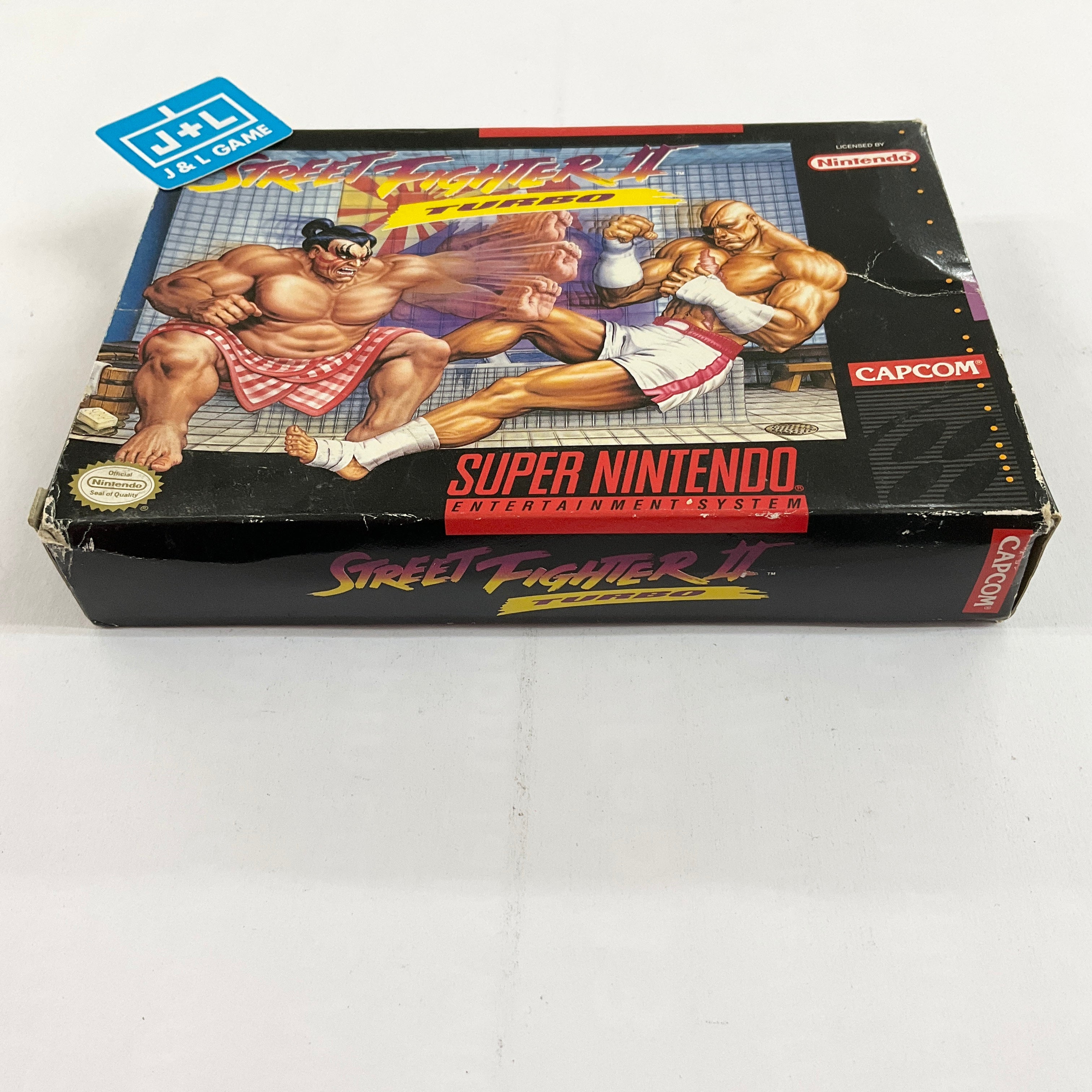 Street Fighter II Turbo - (SNES) Super Nintendo [Pre-Owned] Video Games Capcom   