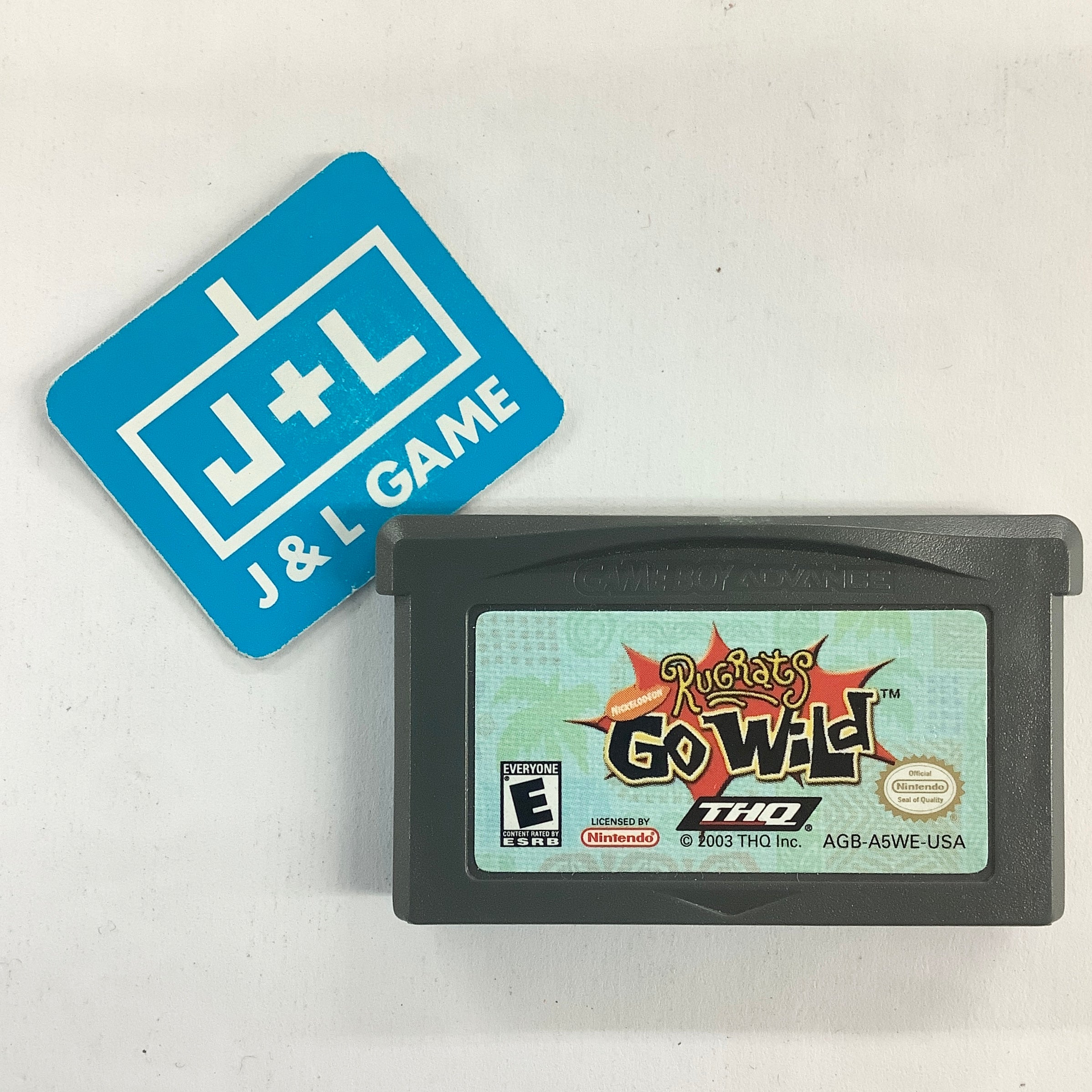 Nickelodeon Rugrats Go Wild - (GBA) Game Boy Advance [Pre-Owned] Video Games THQ   