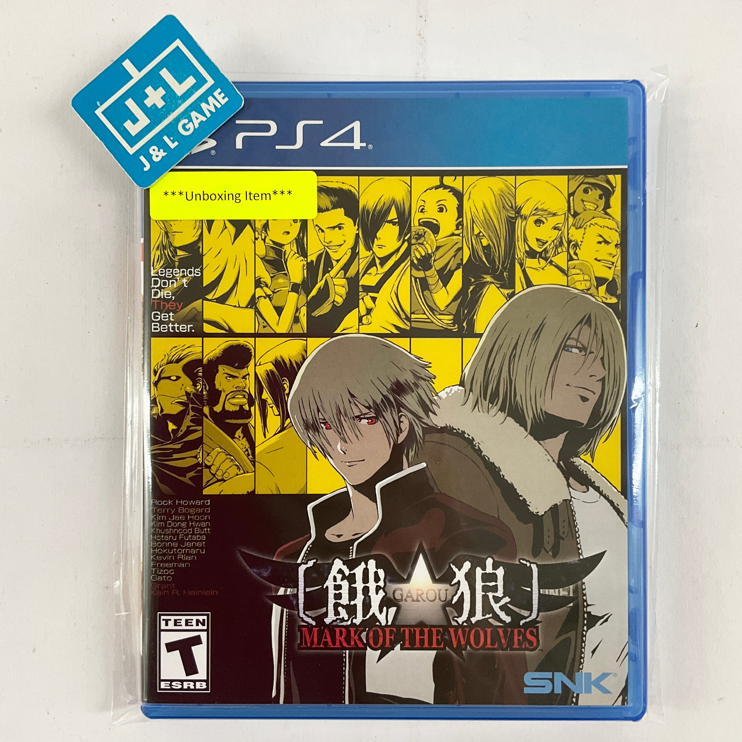 Garou: Mark of the Wolves (Limited Run # 354) - (PS4) PlayStation 4 [UNBOXING] Video Games Limited Run Games   