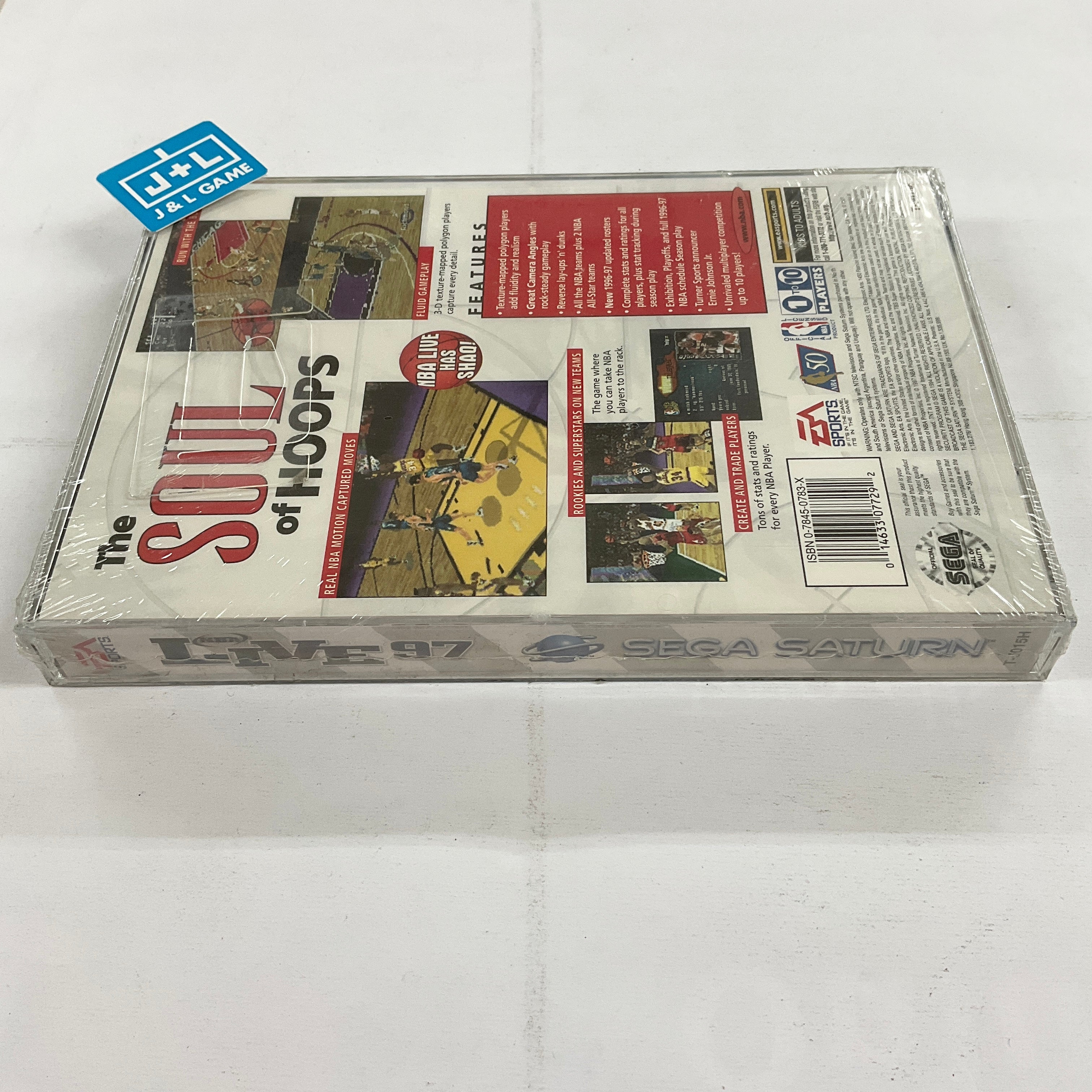NBA Live 97 - (SS) SEGA Saturn Video Games EA Sports   