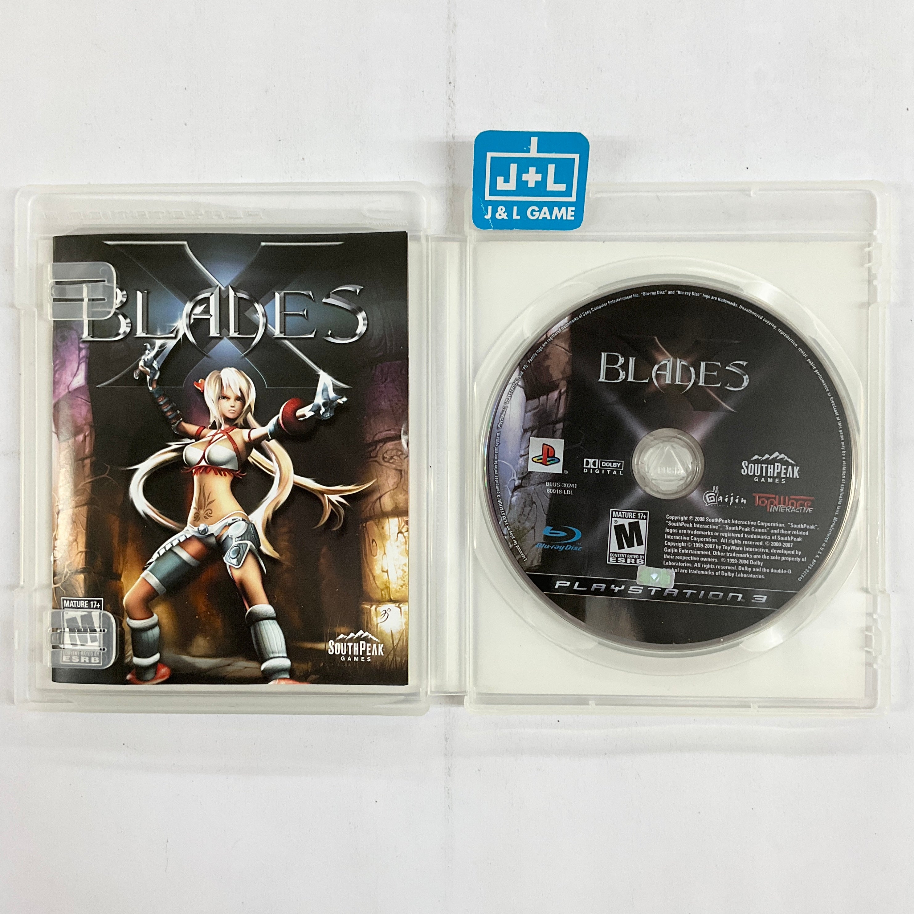 X-Blades - (PS3) PlayStation 3 [Pre-Owned] | J&L Game