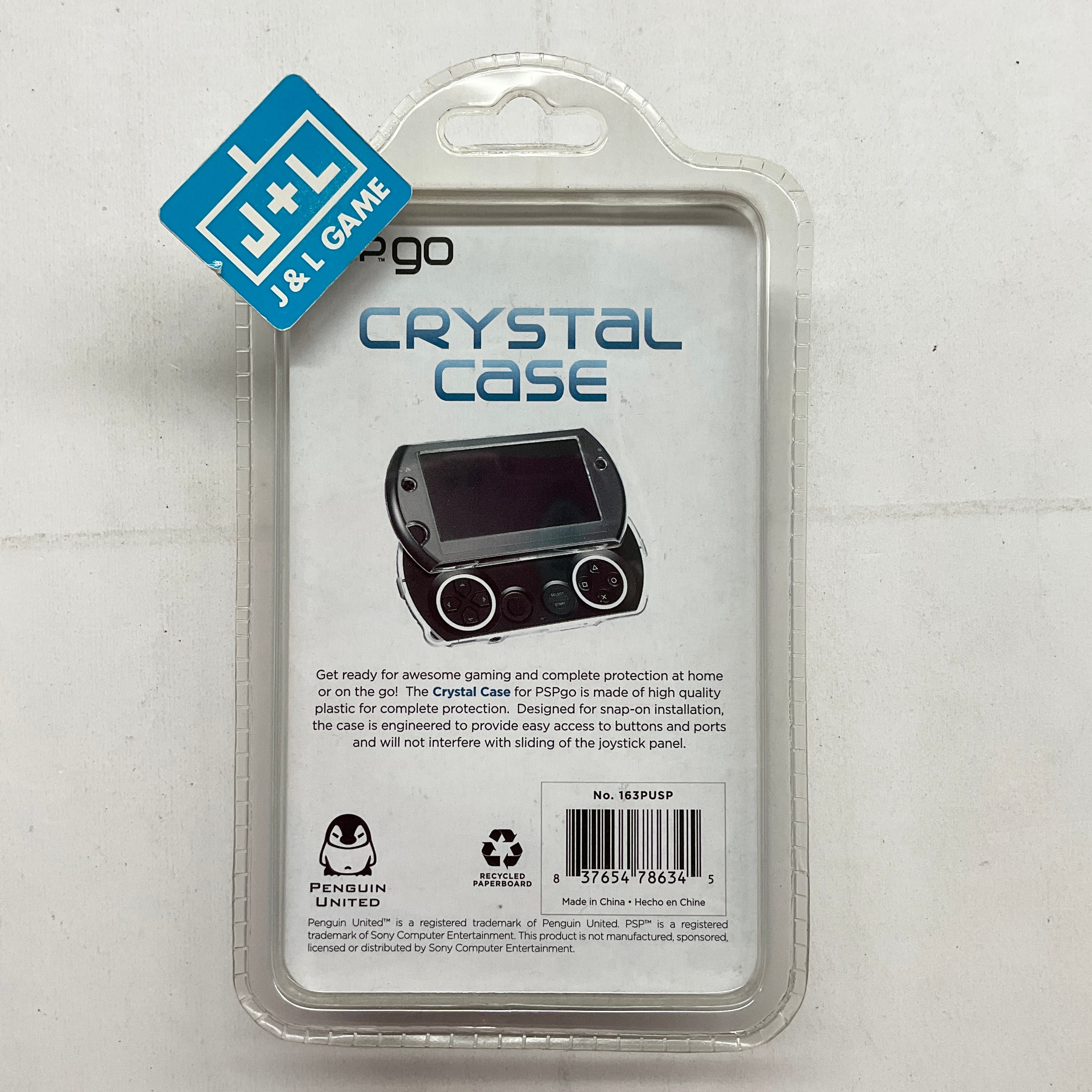 PSP Go Crystal Case Penguin United - Sony PSP Video Games Penguin United   