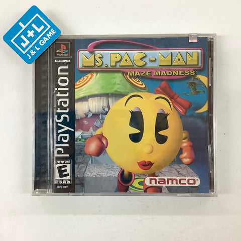 Ms. Pac-Man Maze Madness - (PS1) PlayStation 1 Video Games Namco   