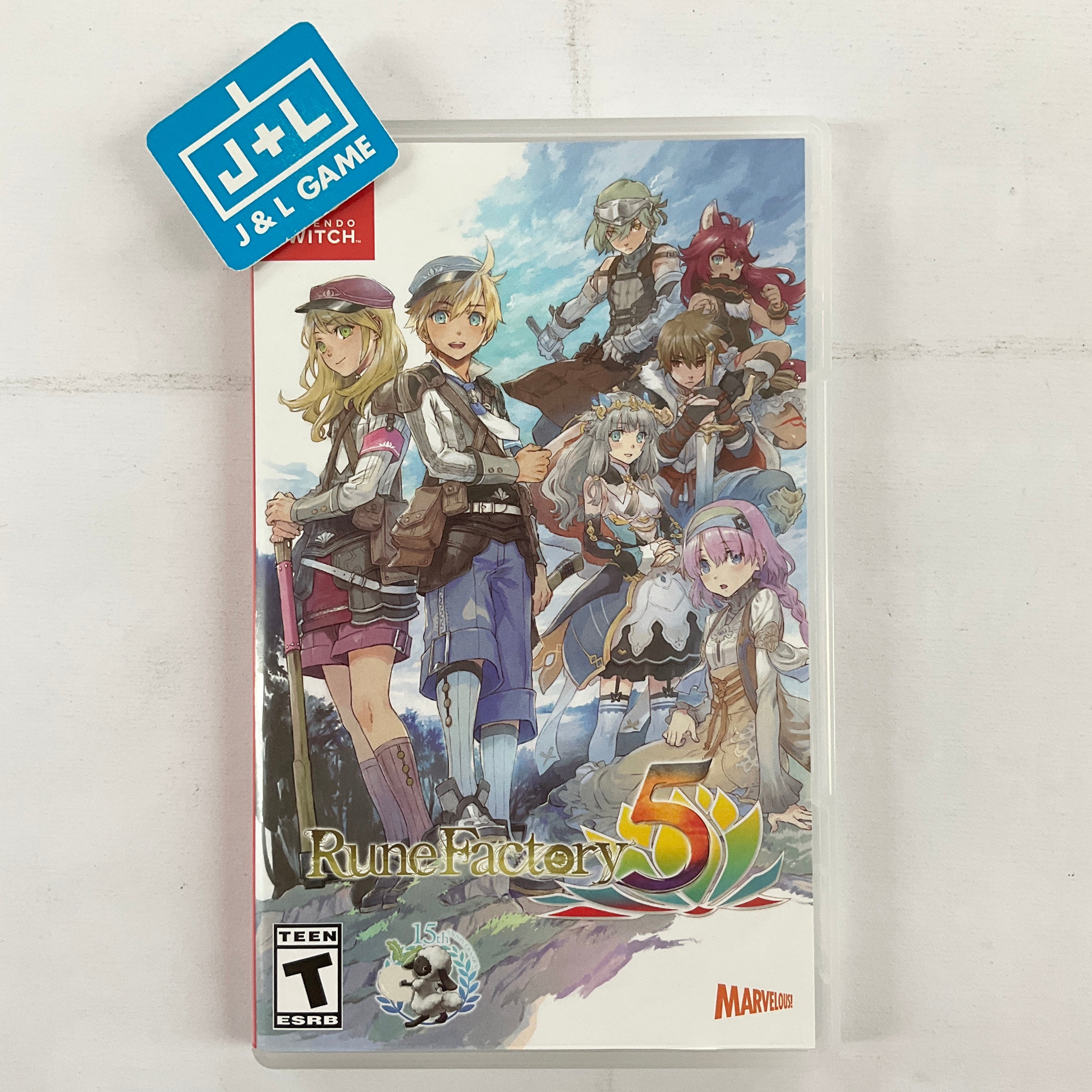 Rune Factory 5 - (NSW) Nintendo Switch [UNBOXING] Video Games XSEED Games   
