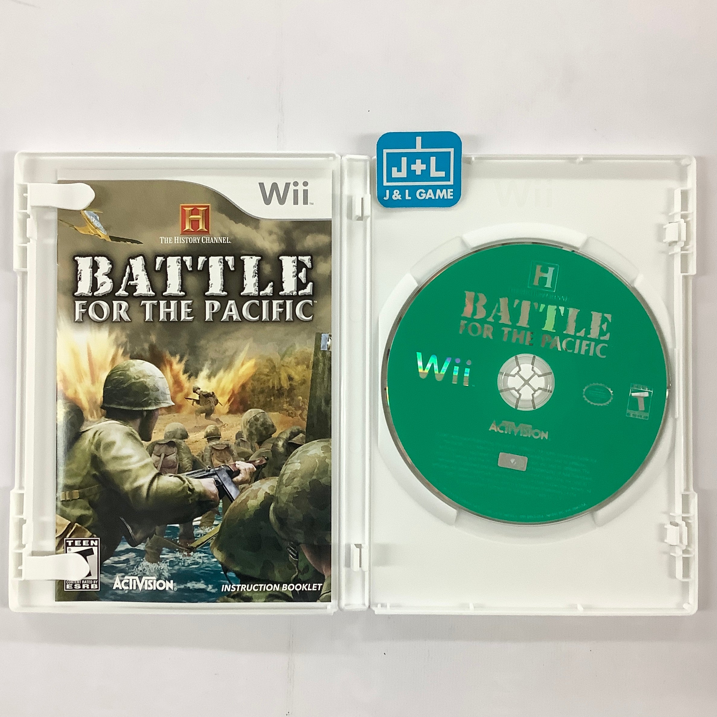 The History Channel: Battle For the Pacific - Nintendo Wii [Pre-Owned] Video Games ACTIVISION   