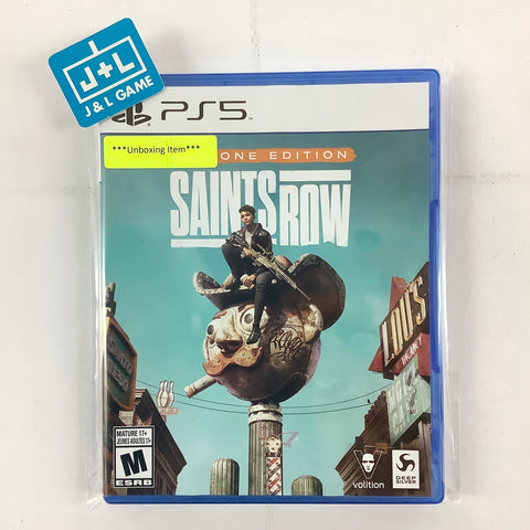 Saints Row - (PS5) PlayStation 5 [UNBOXING] Video Games Deep Silver   