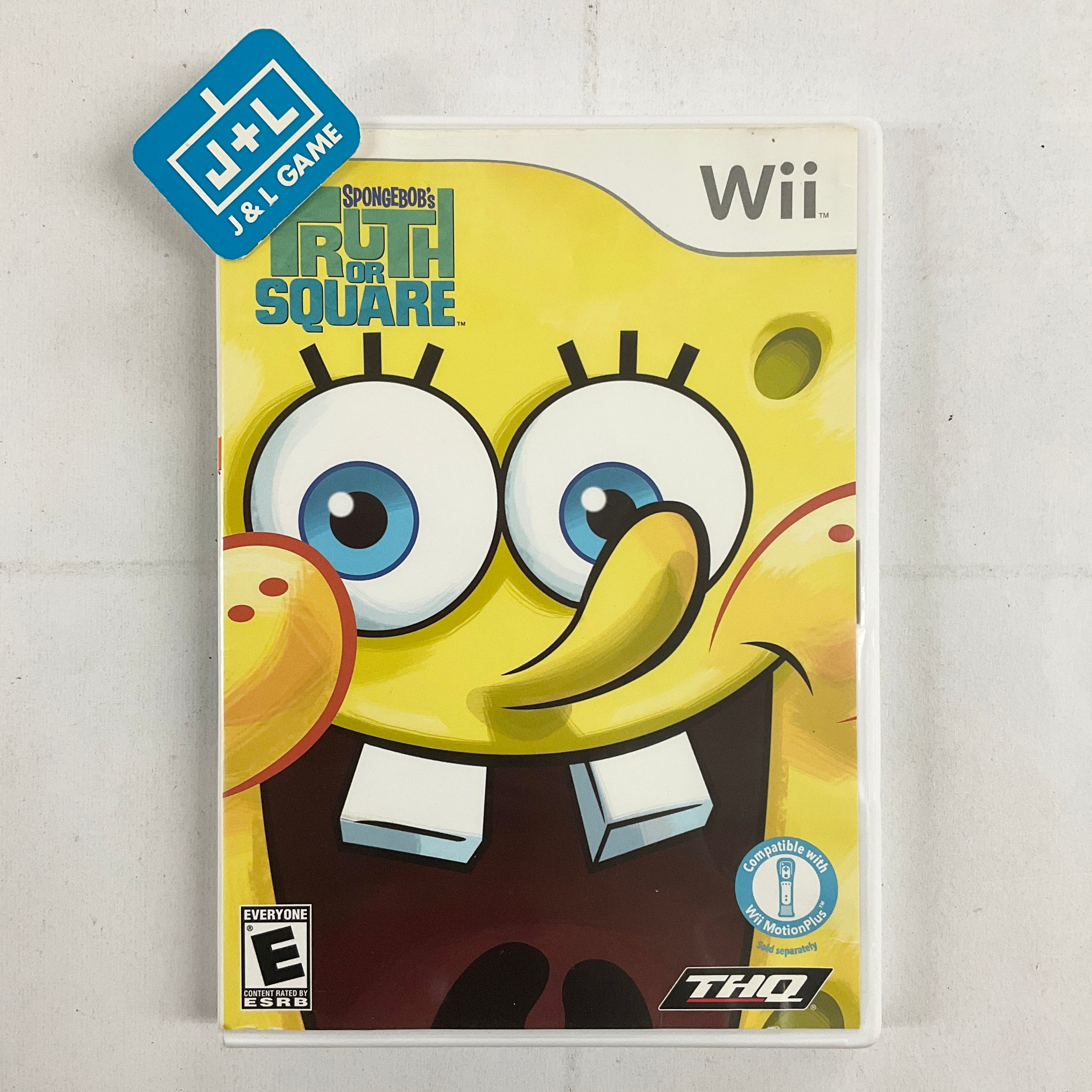 SpongeBob's Truth or Square - Nintendo Wii [Pre-Owned] Video Games THQ   