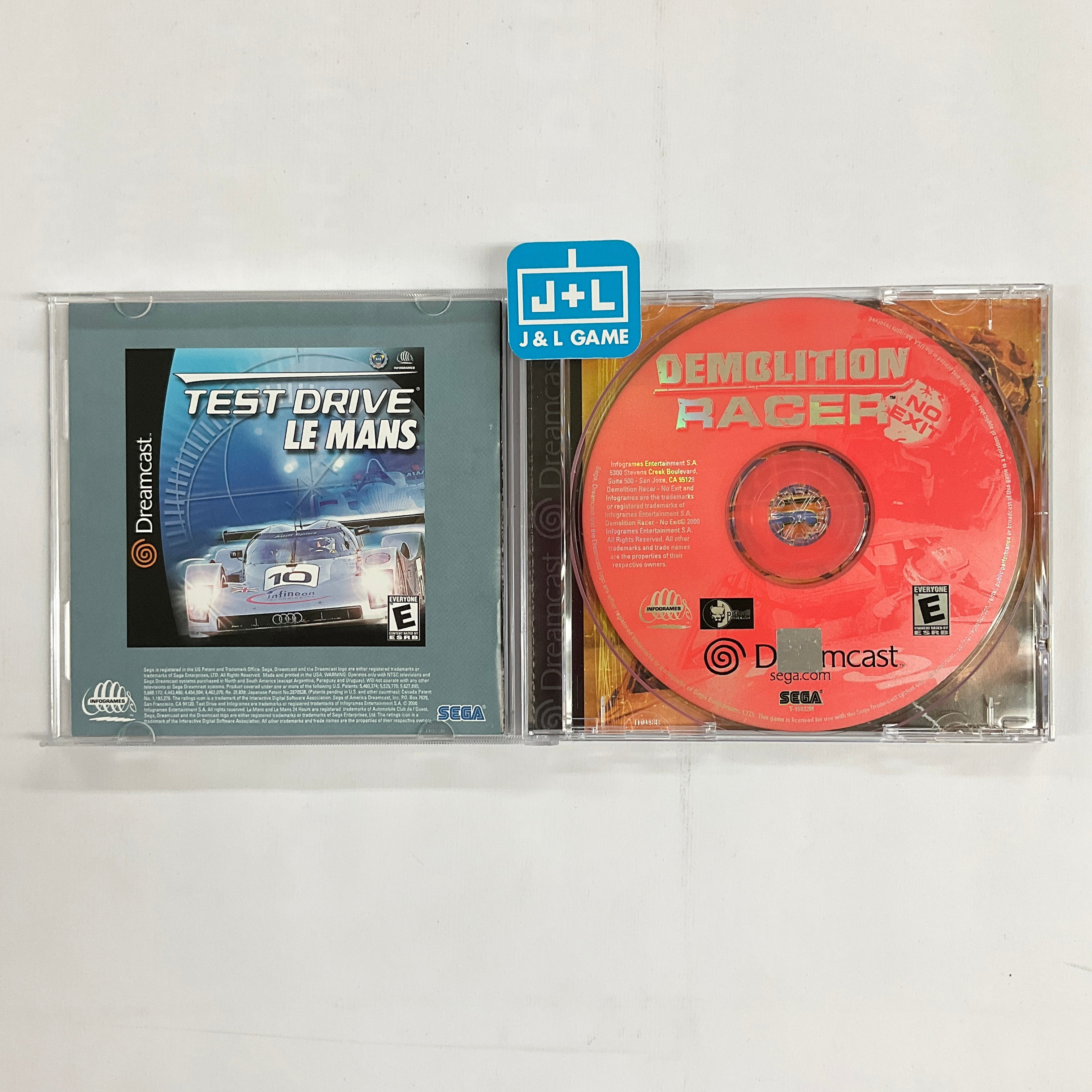 Demolition Racer: No Exit - (DC) SEGA Dreamcast [Pre-Owned] Video Games Infogrames   